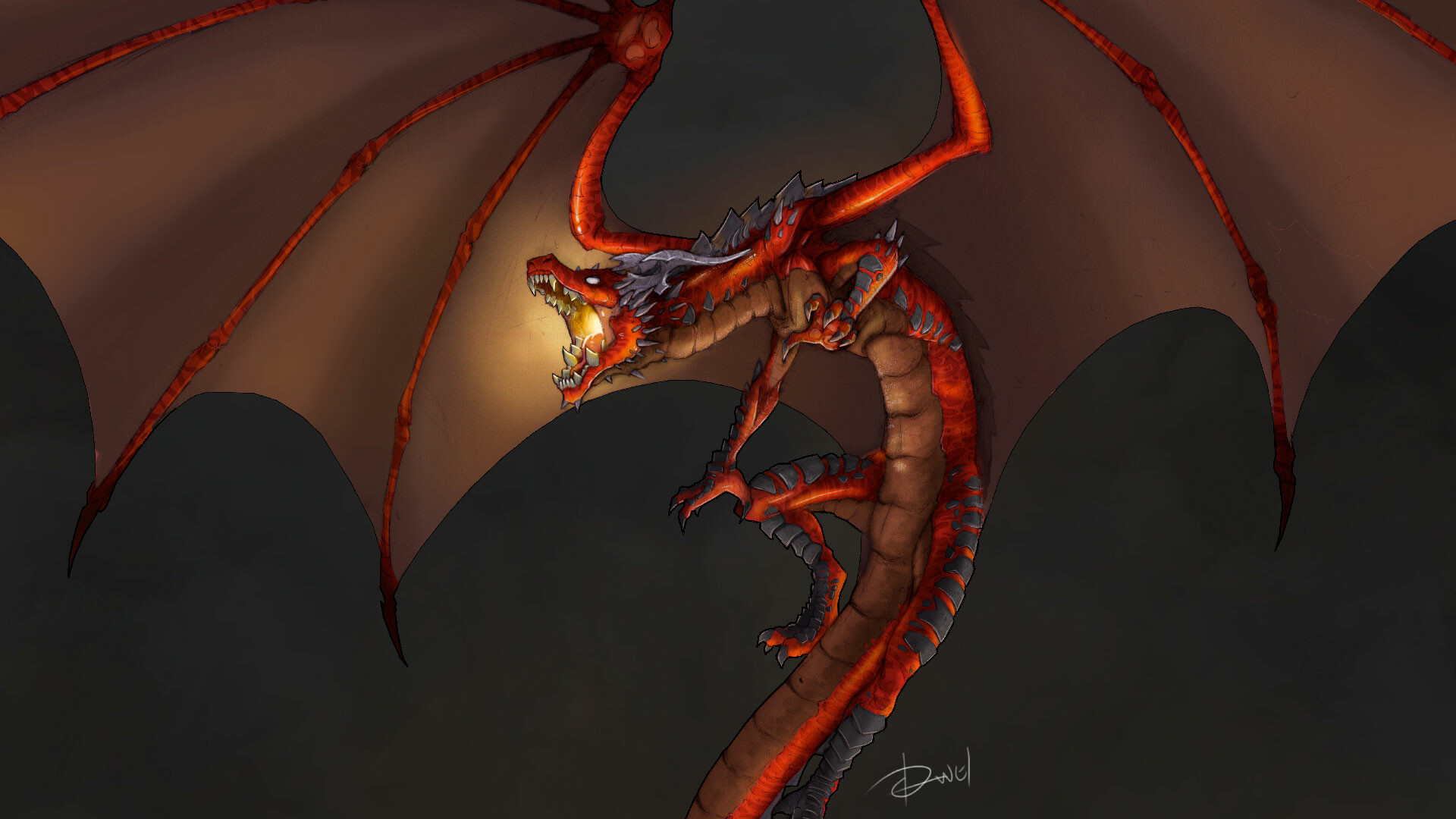 ArtStation - Fire Dragon
