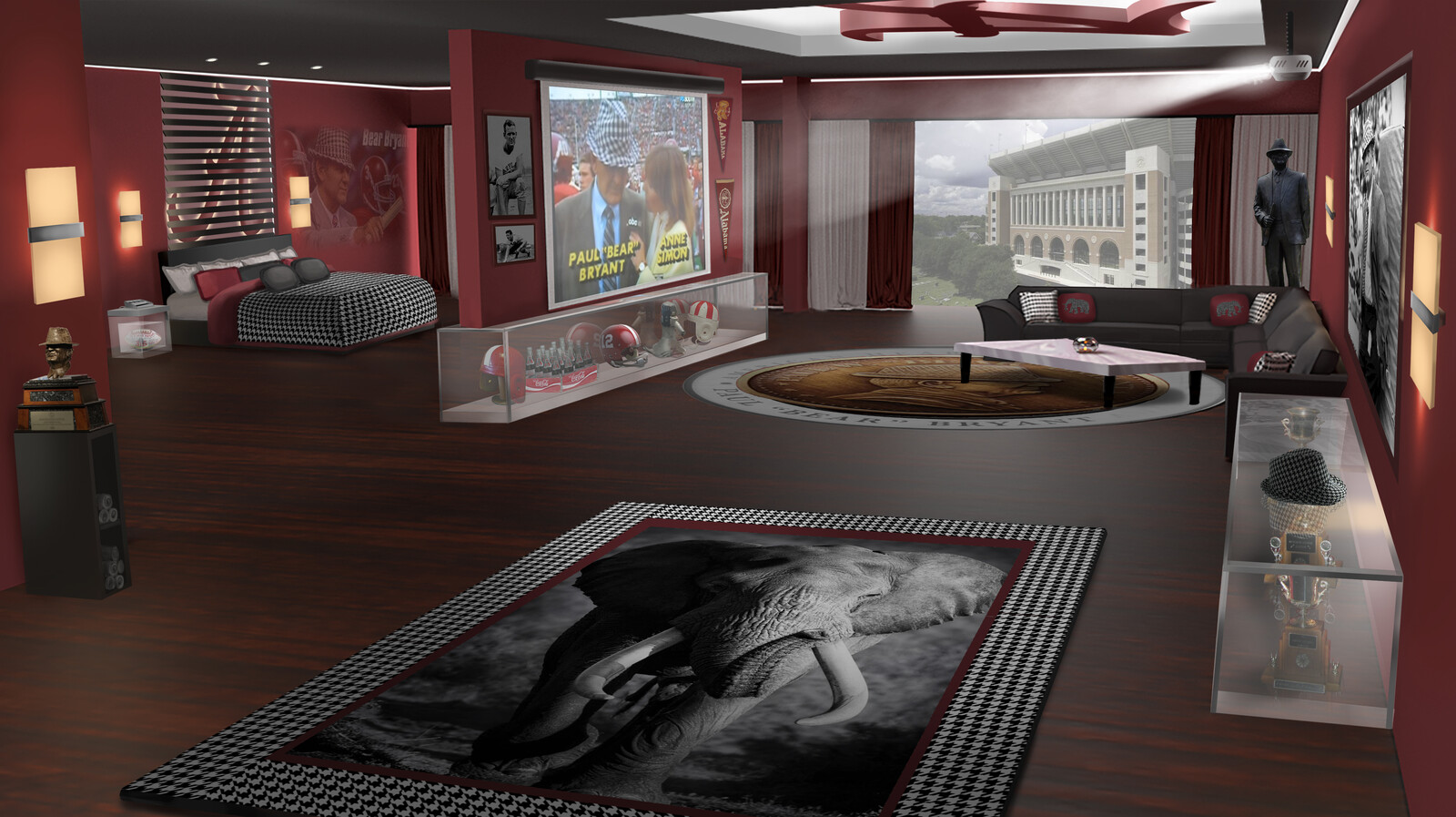 Football Hotel concept design
