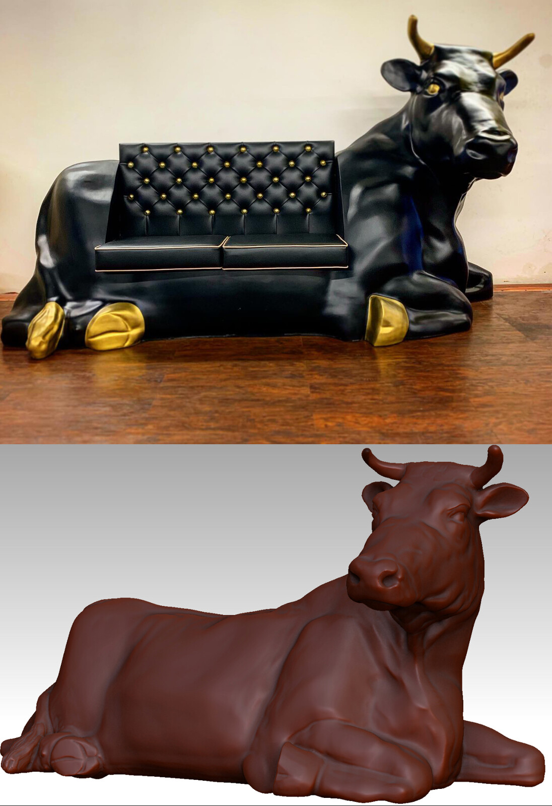 Cowch - Responsible for modeling + design + printing