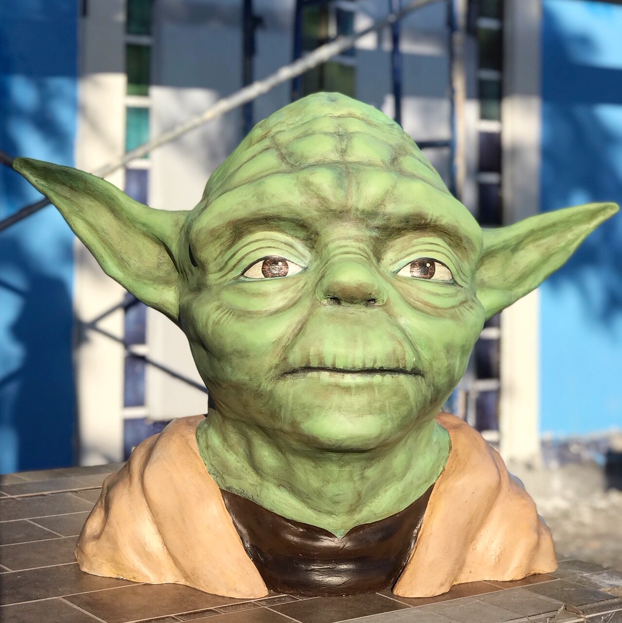 Yoda from Thingiverse - Responsible for printing
