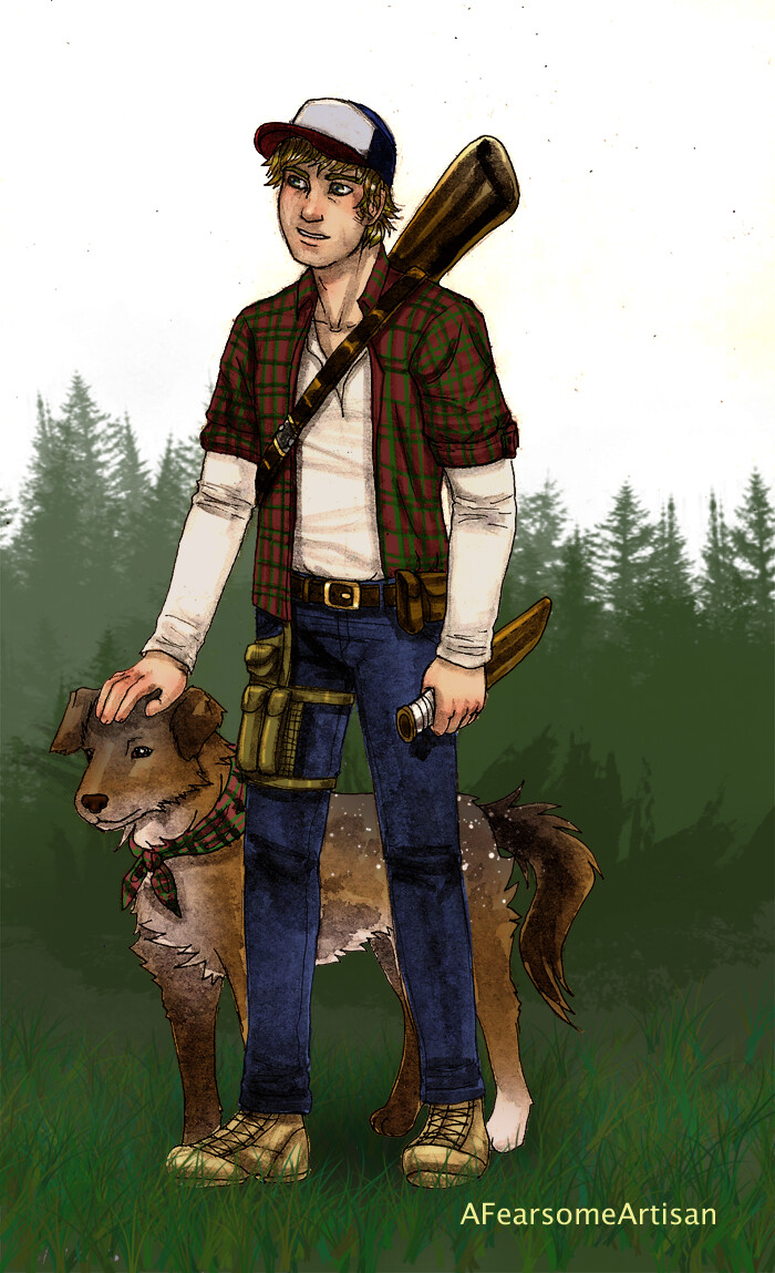 Original RPG character drawing.