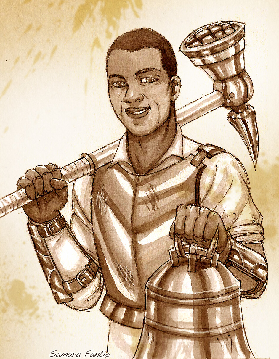 Private DnD character commission.