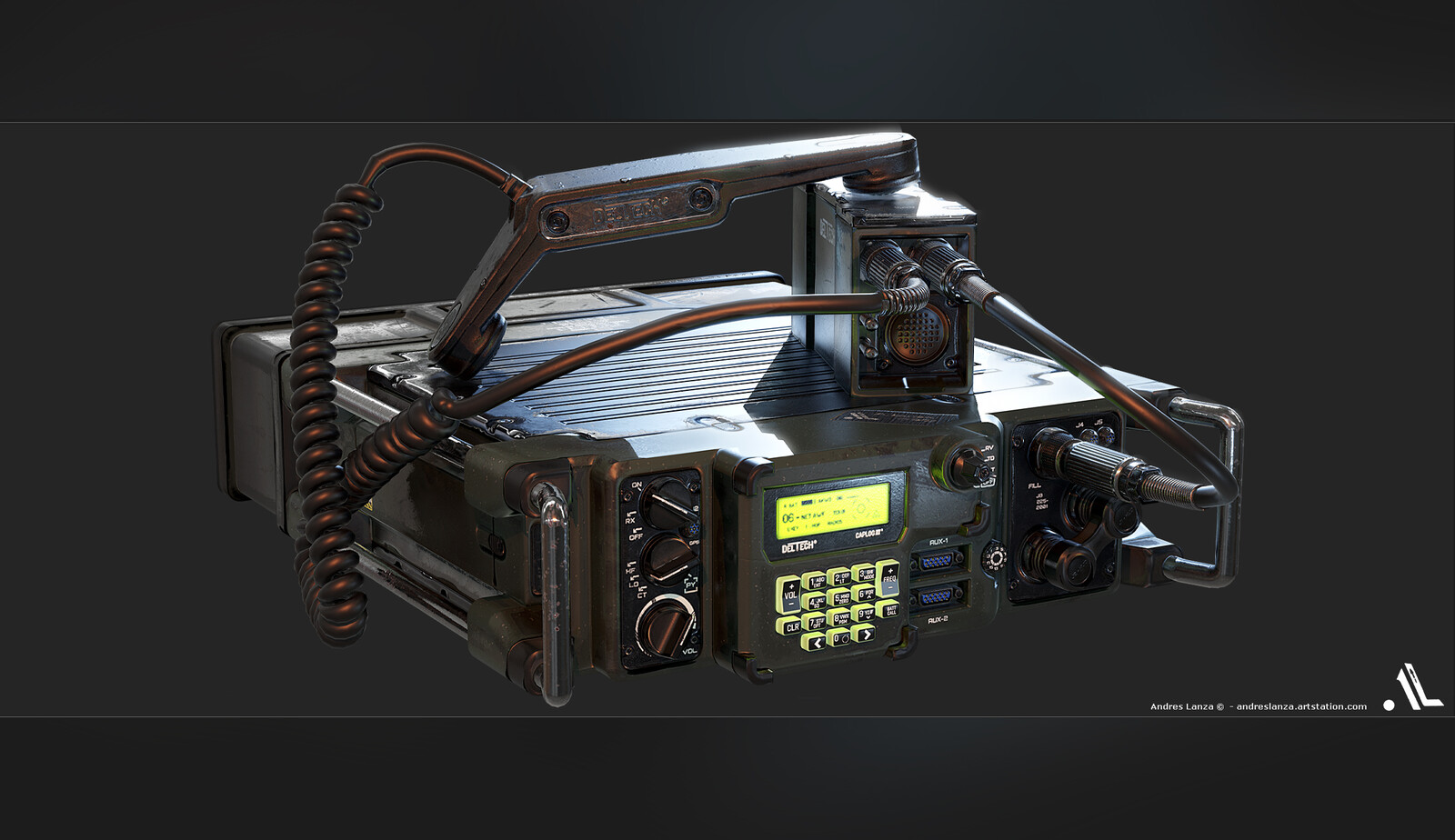Wideband military radio