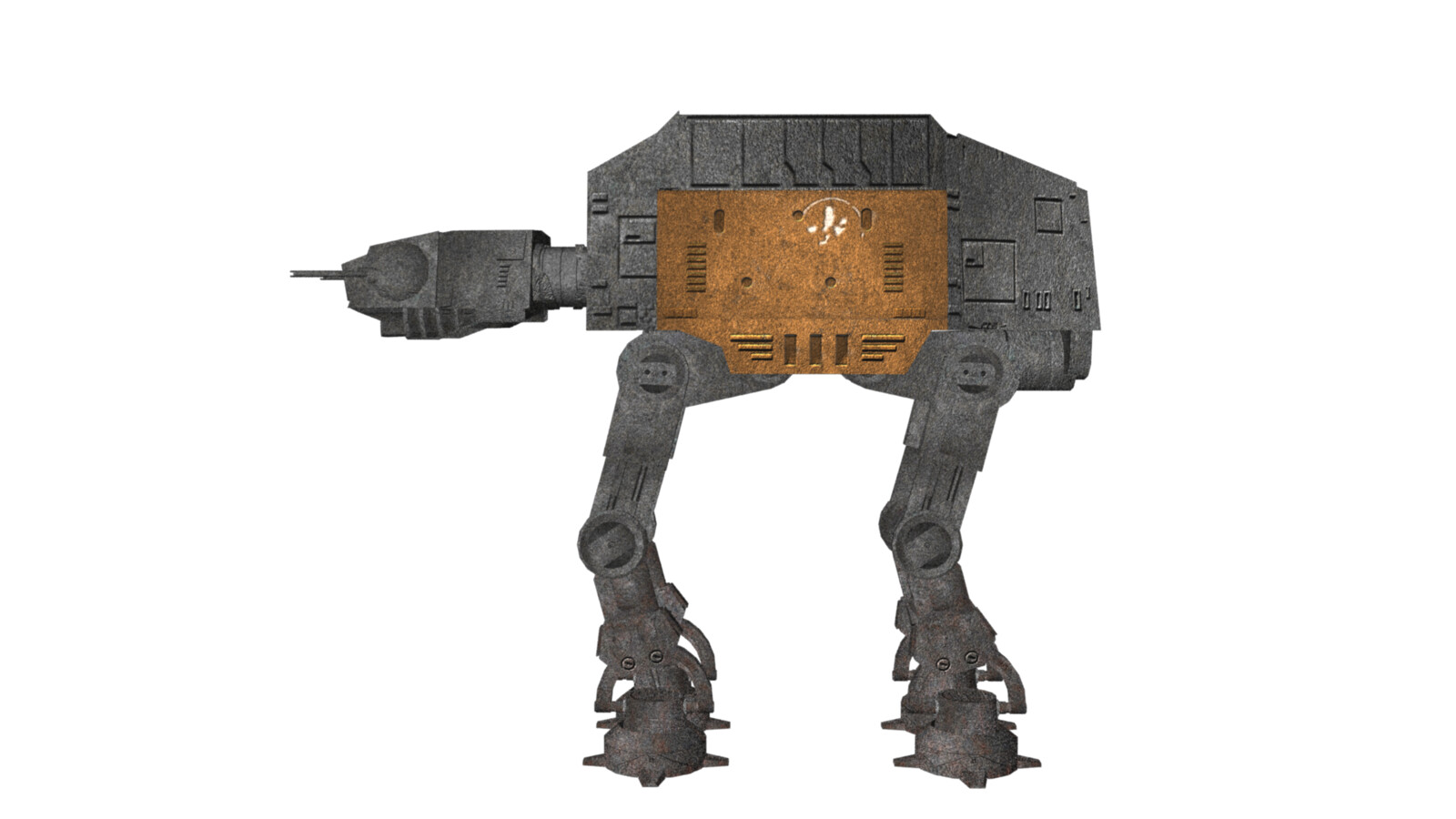 Imperial AT-ACT Walker Side View