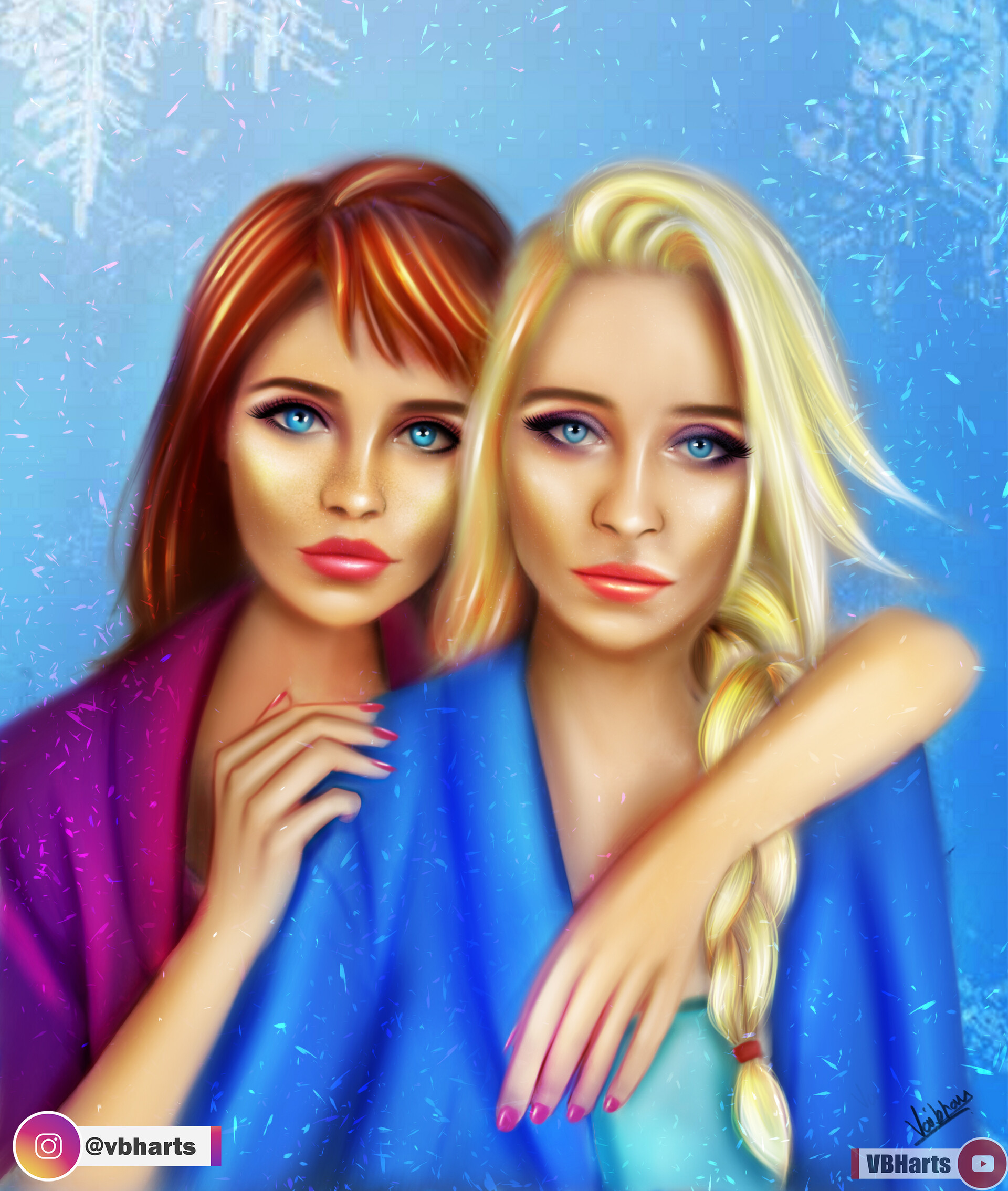 Elsa and anna frozen 2