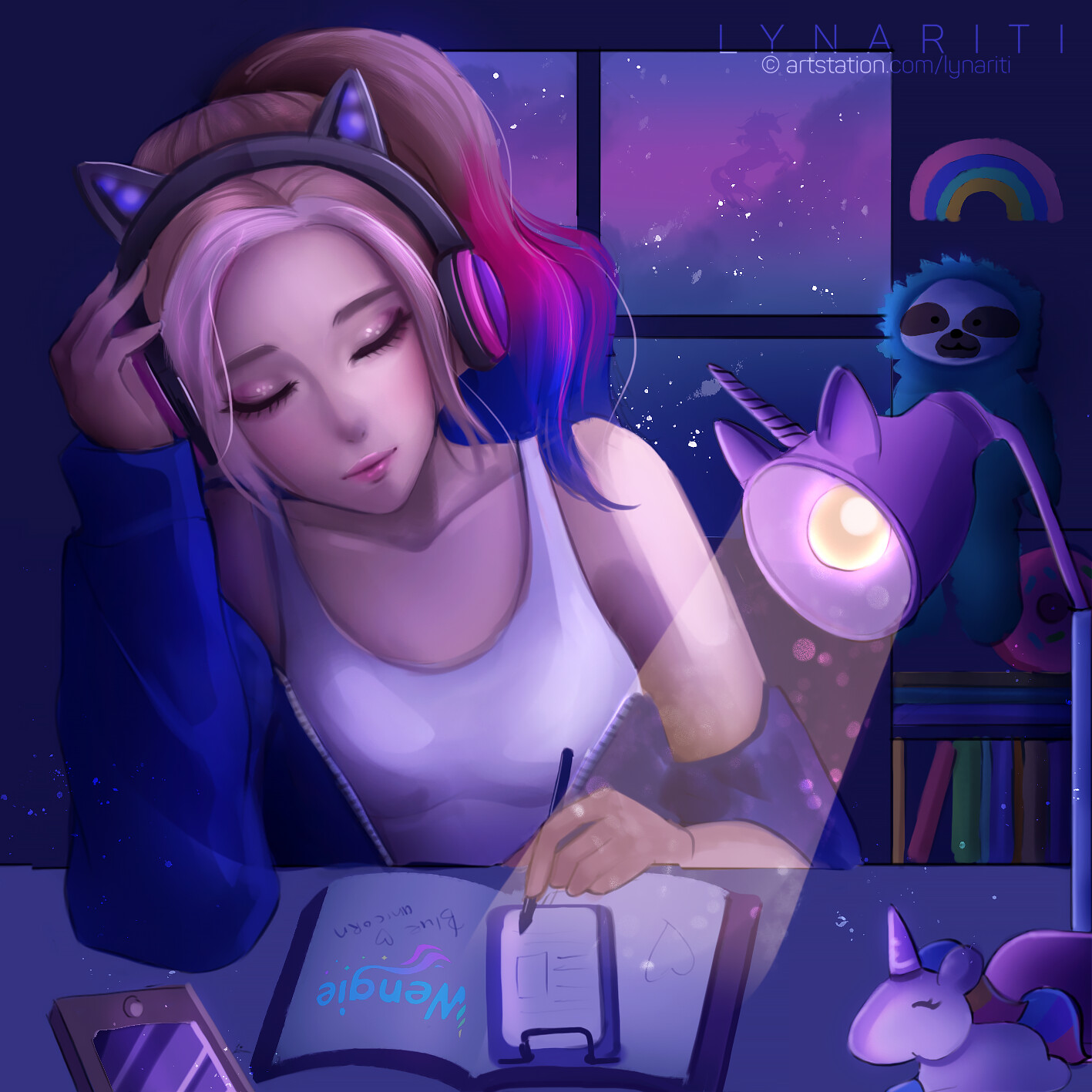 Artstation Wengie Lo Fi Music Lynarity