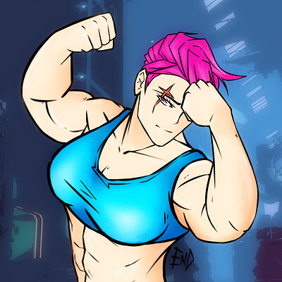 zarya body pillow