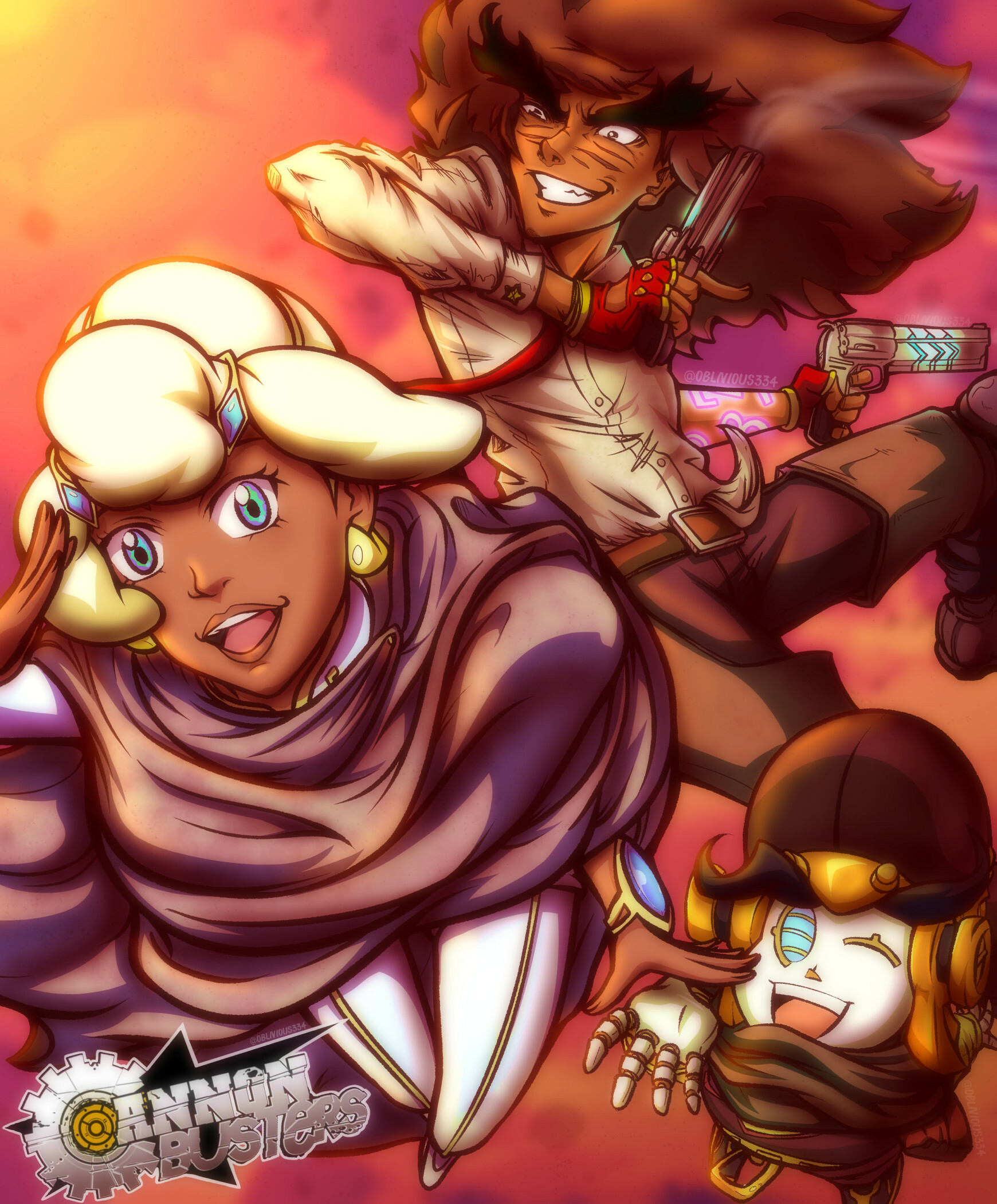 Wallpaper Artstation Cannon Busters Les Georges For Android Free