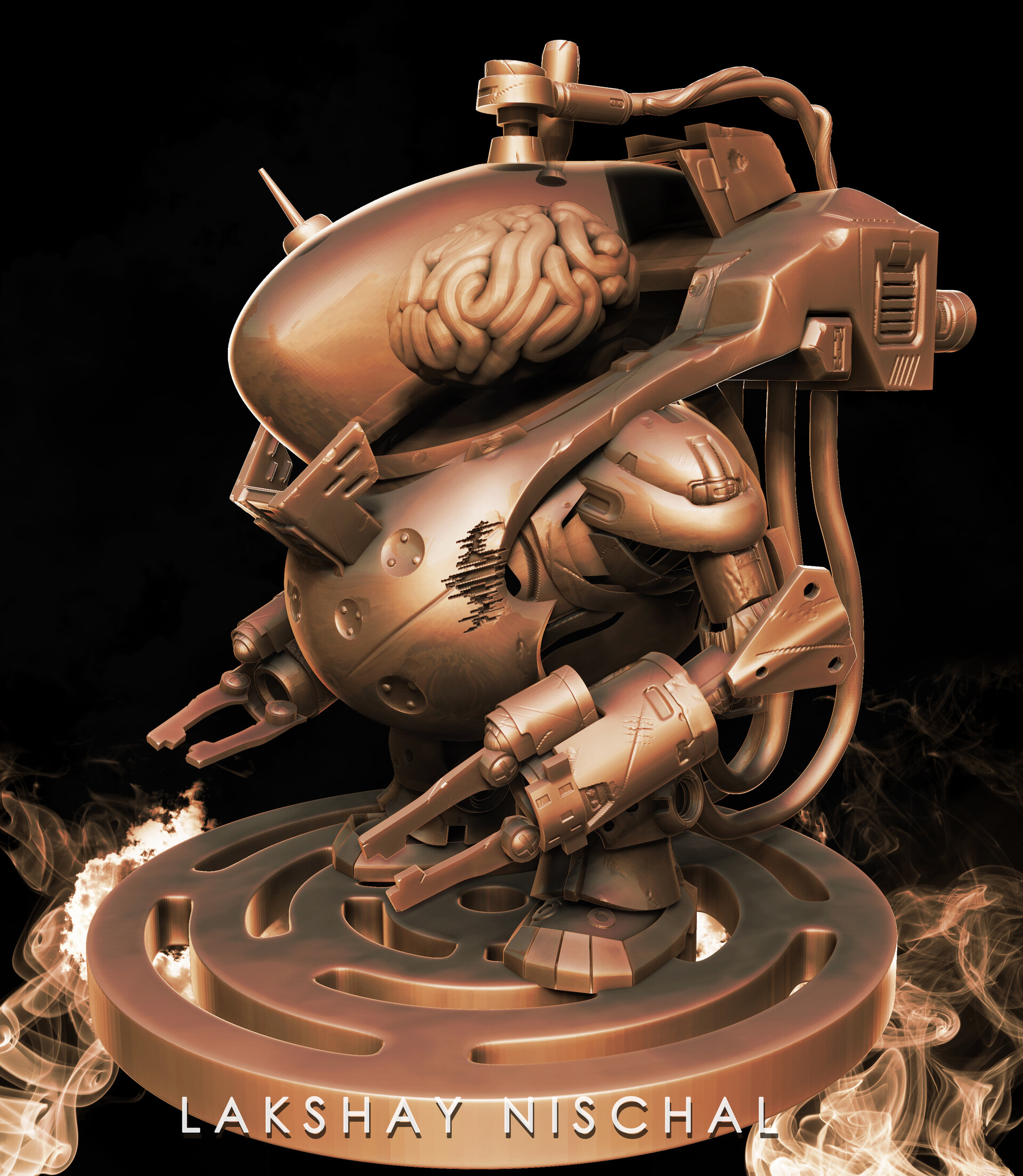 ArtStation - Apocalyptic RoboBot