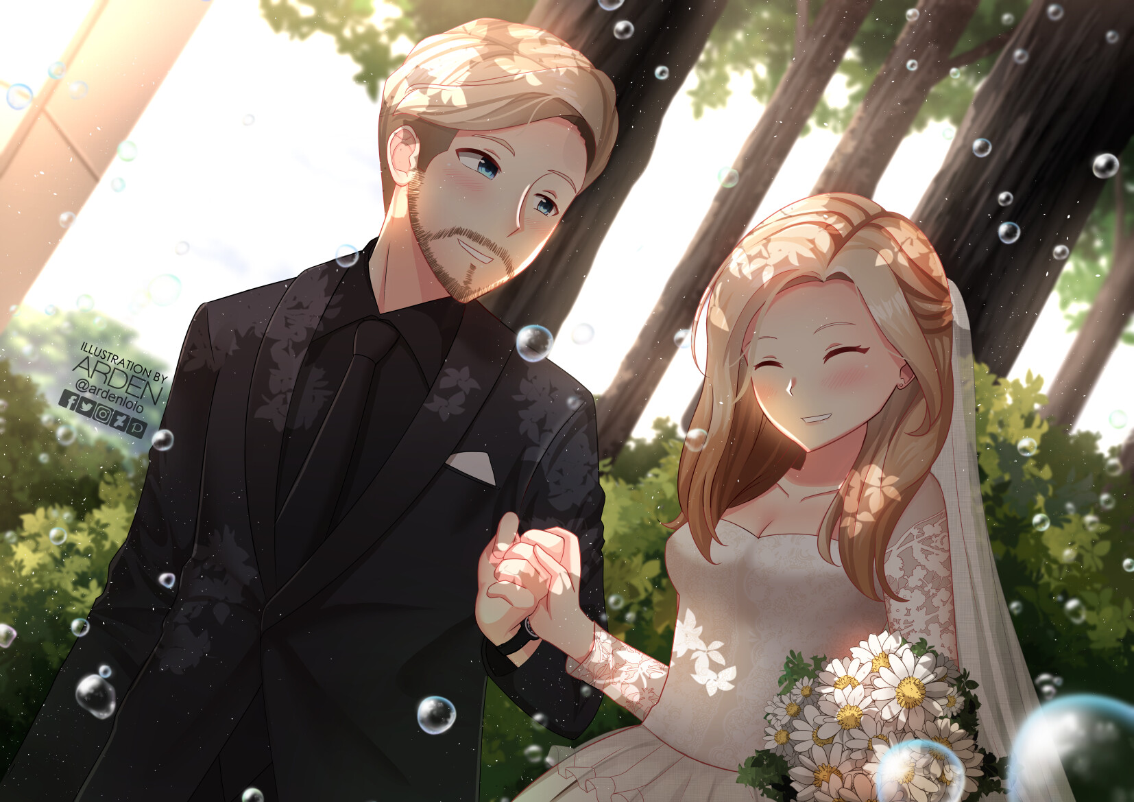 Artstation Mr And Mrs Kjellberg Arden Galdones