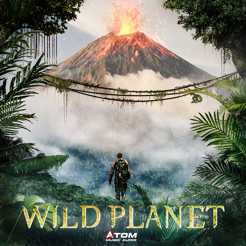 ðŸ”´ Album cover " Wild Planet " by ParadoxUnlocks