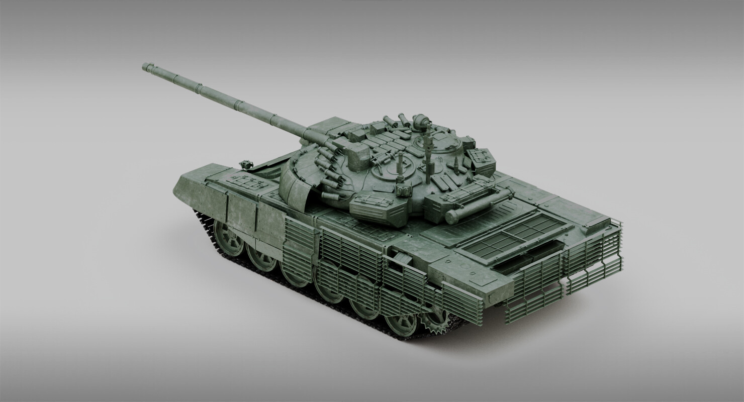 Artem Okolovich T 72b2 Rogatka Battle Tank