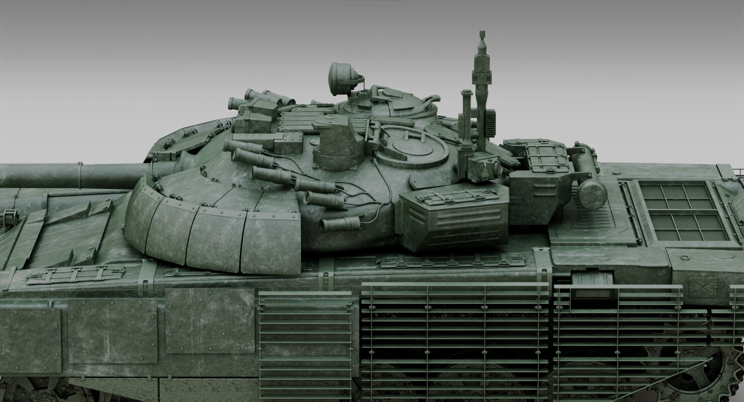 Artstation T 72b2 Rogatka Battle Tank Artem Okolovich