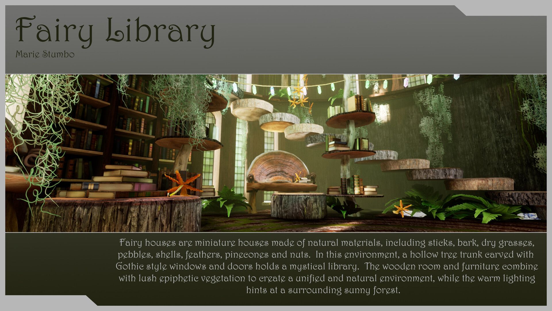Artstation Fairy Library Marie Stumbo