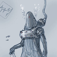 ArtStation - 魚ロボ, Tetsuya Watanabe