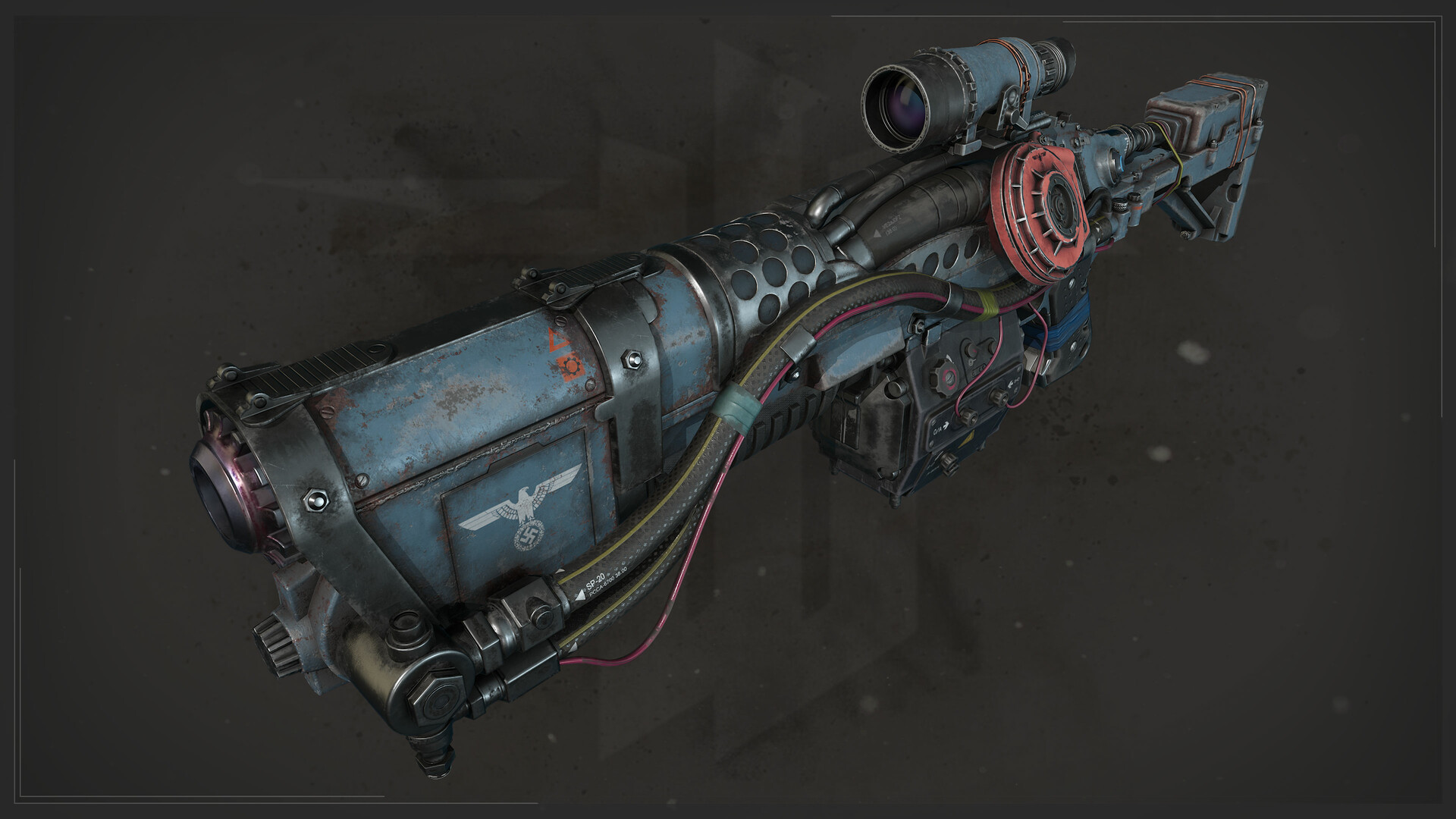 Эскиз 32 wolfenstein 2 new colossus