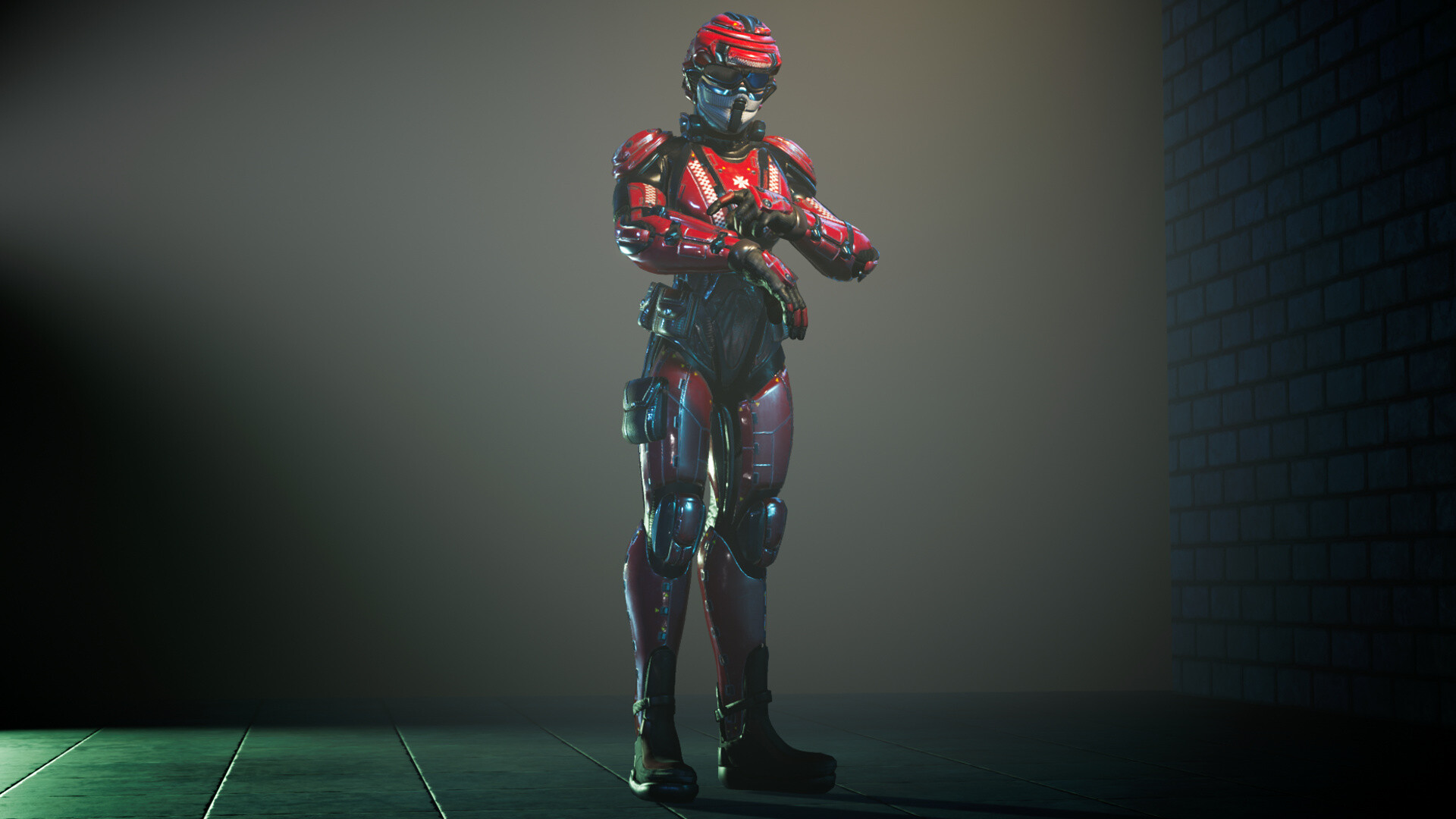 Jacob Klobucar - Female Cyberpunk Armour (UE4)