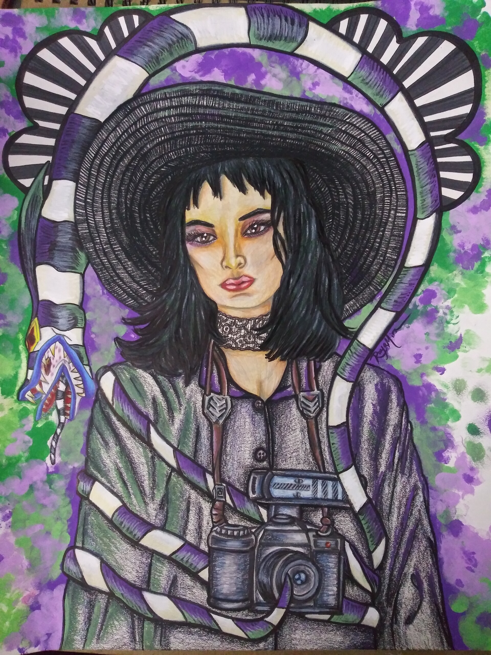 Artstation Lydia Deetz Erin Rabideau