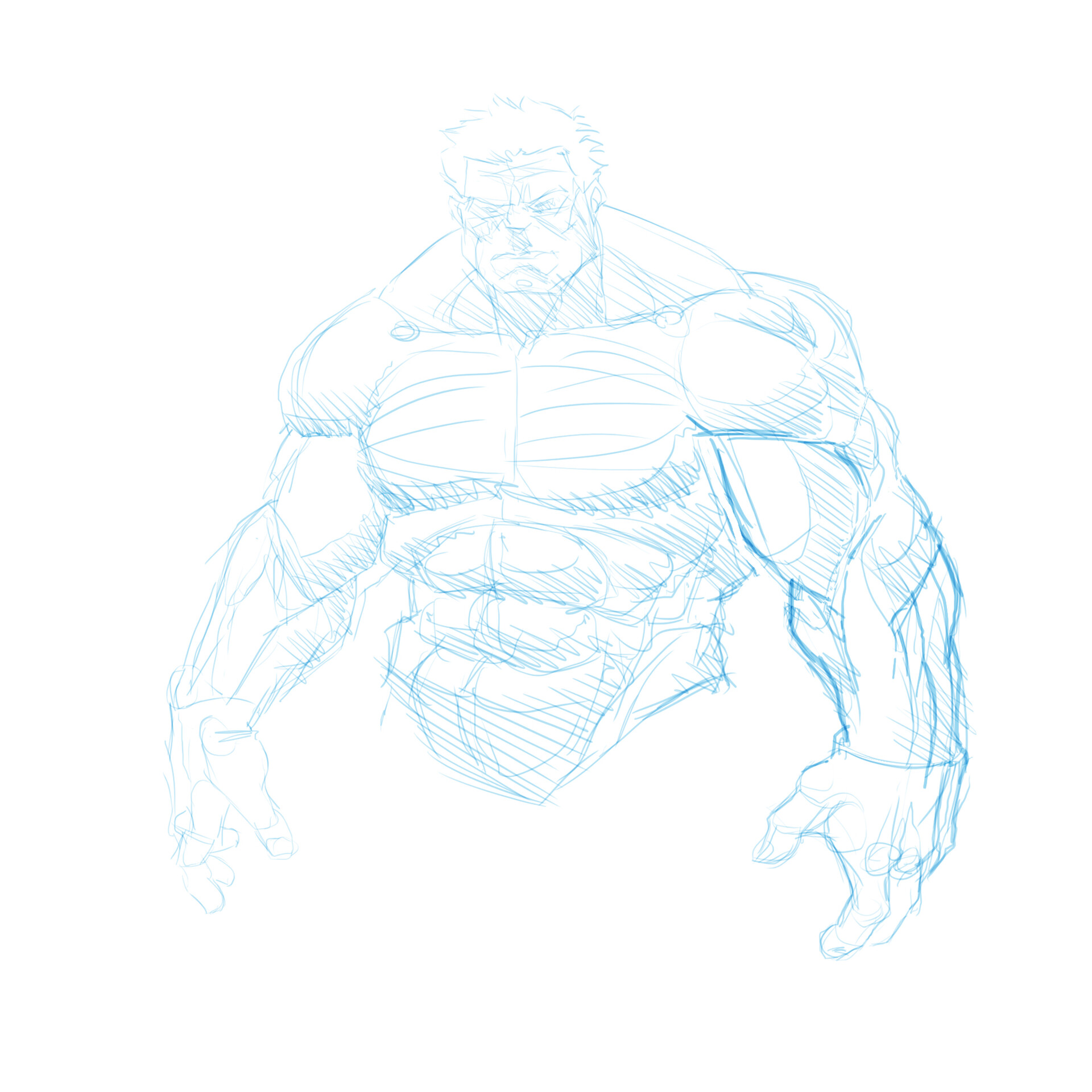 Artstation The Hulk Digital Speed Painting Rod Ramoun