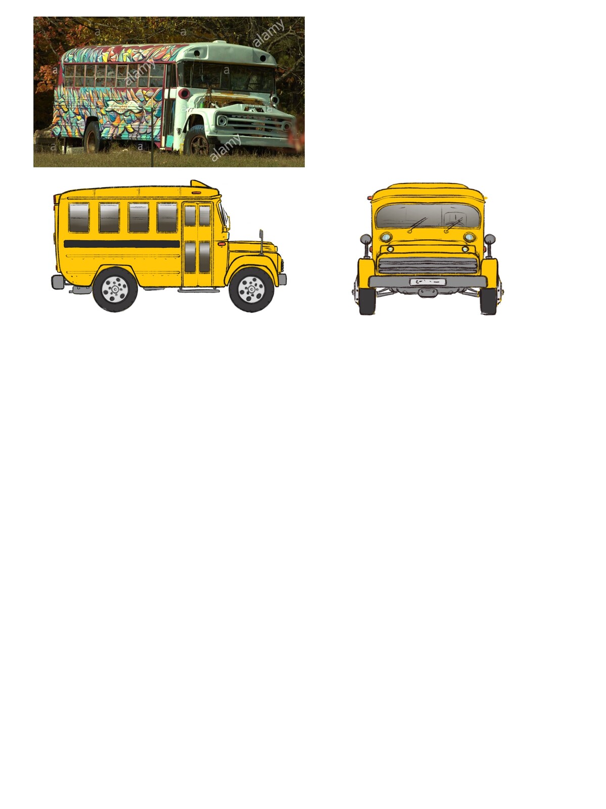 they also wanted a simple front view