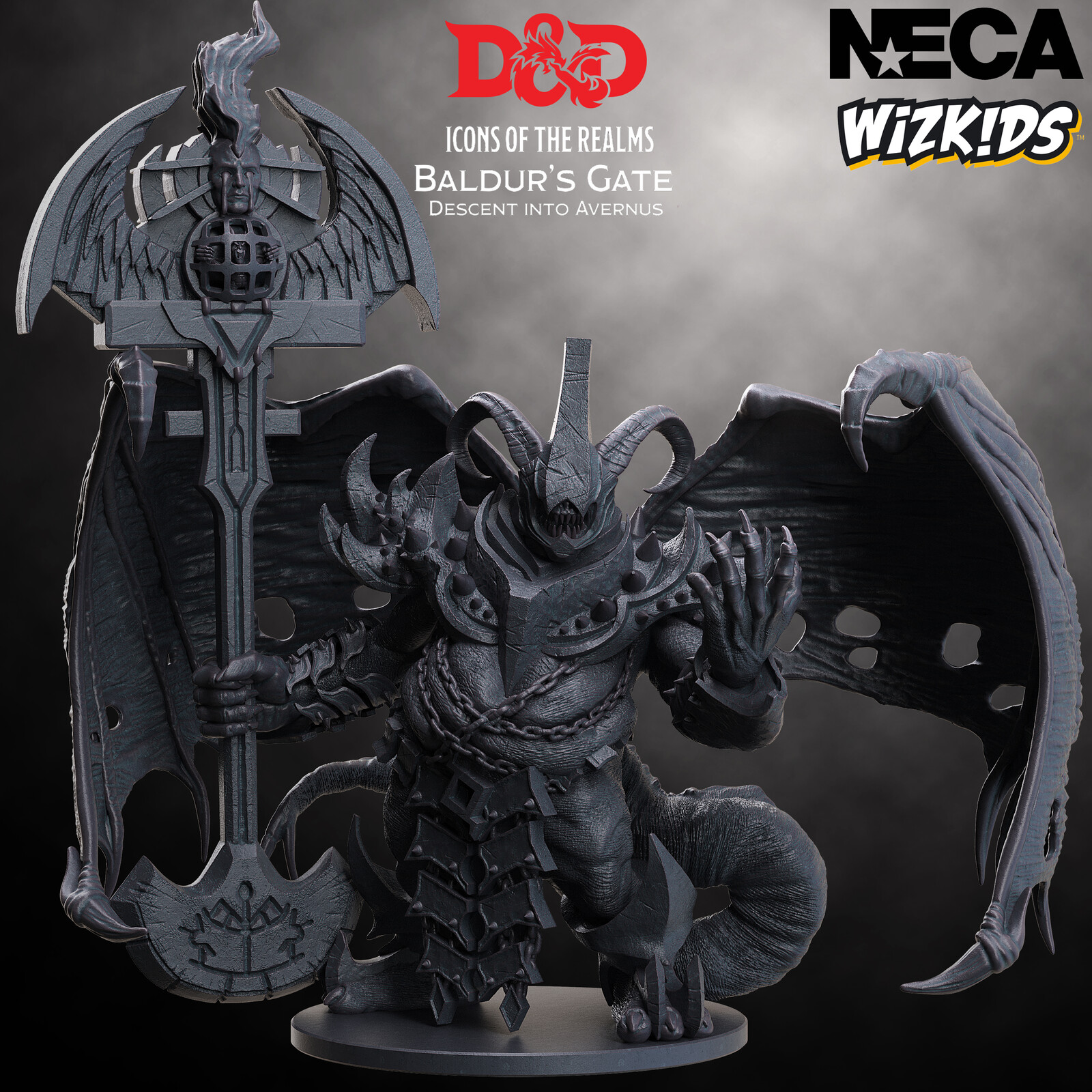 D&amp;D - Baldur’s Gate: Descent into Avernus - Legion Pit Fiend miniature