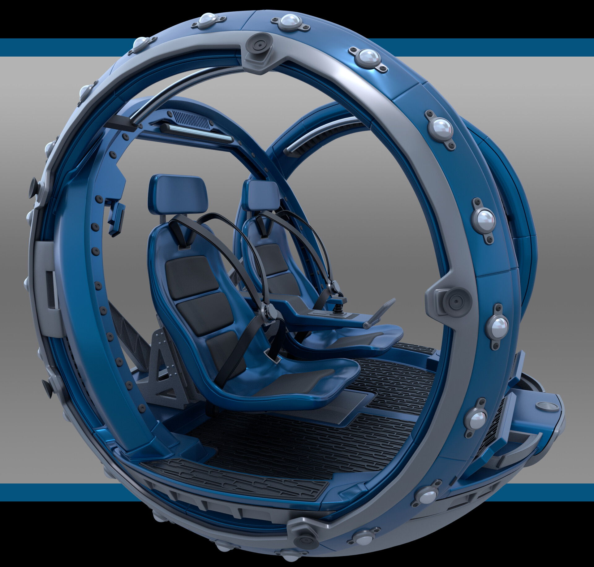 ArtStation Jurassic World Evolution Gyrosphere High Poly Desmond Walsh ArtStation Jurassic World Evolution Gyrosphere High Poly Desmond Walsh