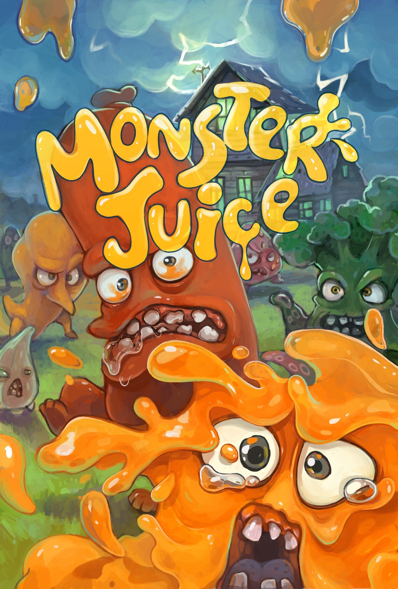 ArtStation Monster juice game concept