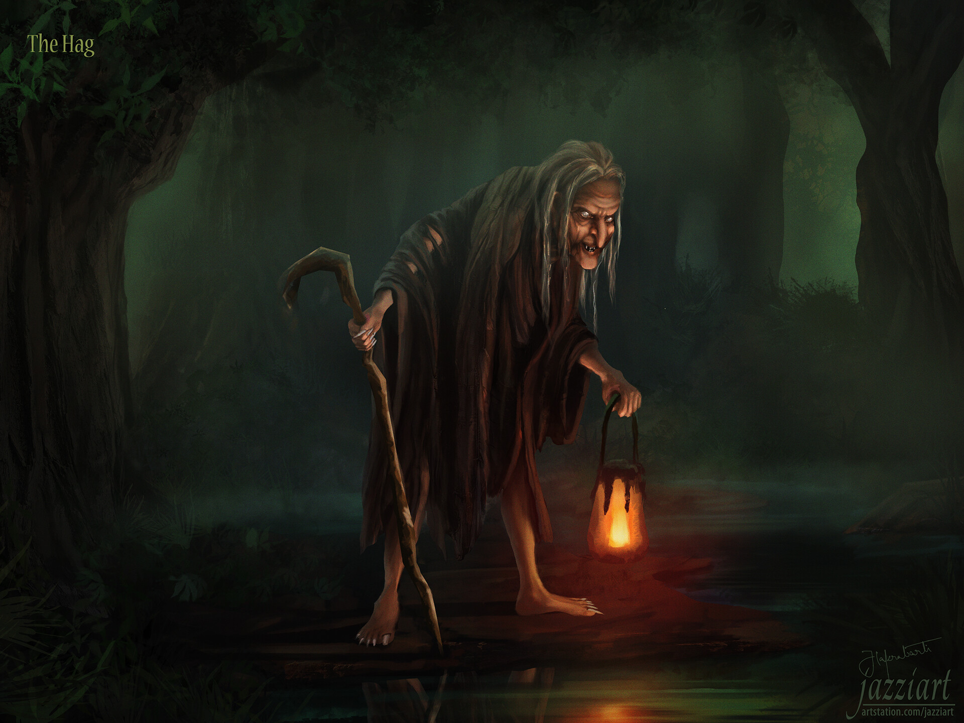 Artstation The Hag Jayati Chakrabarti Joltbug