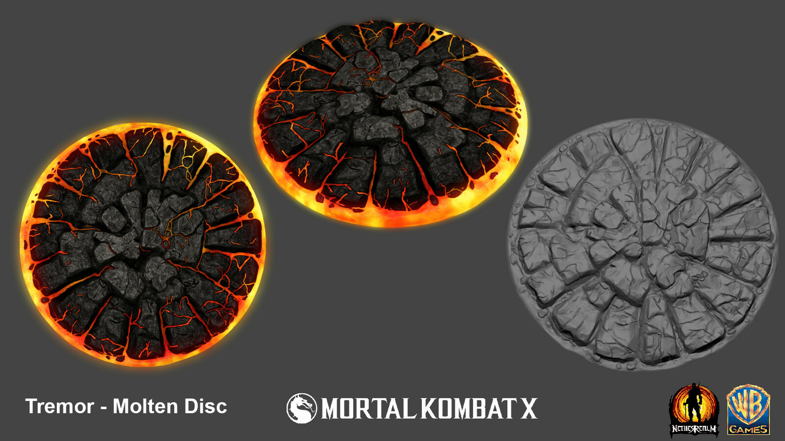 Molten disc weapon for Tremor. 