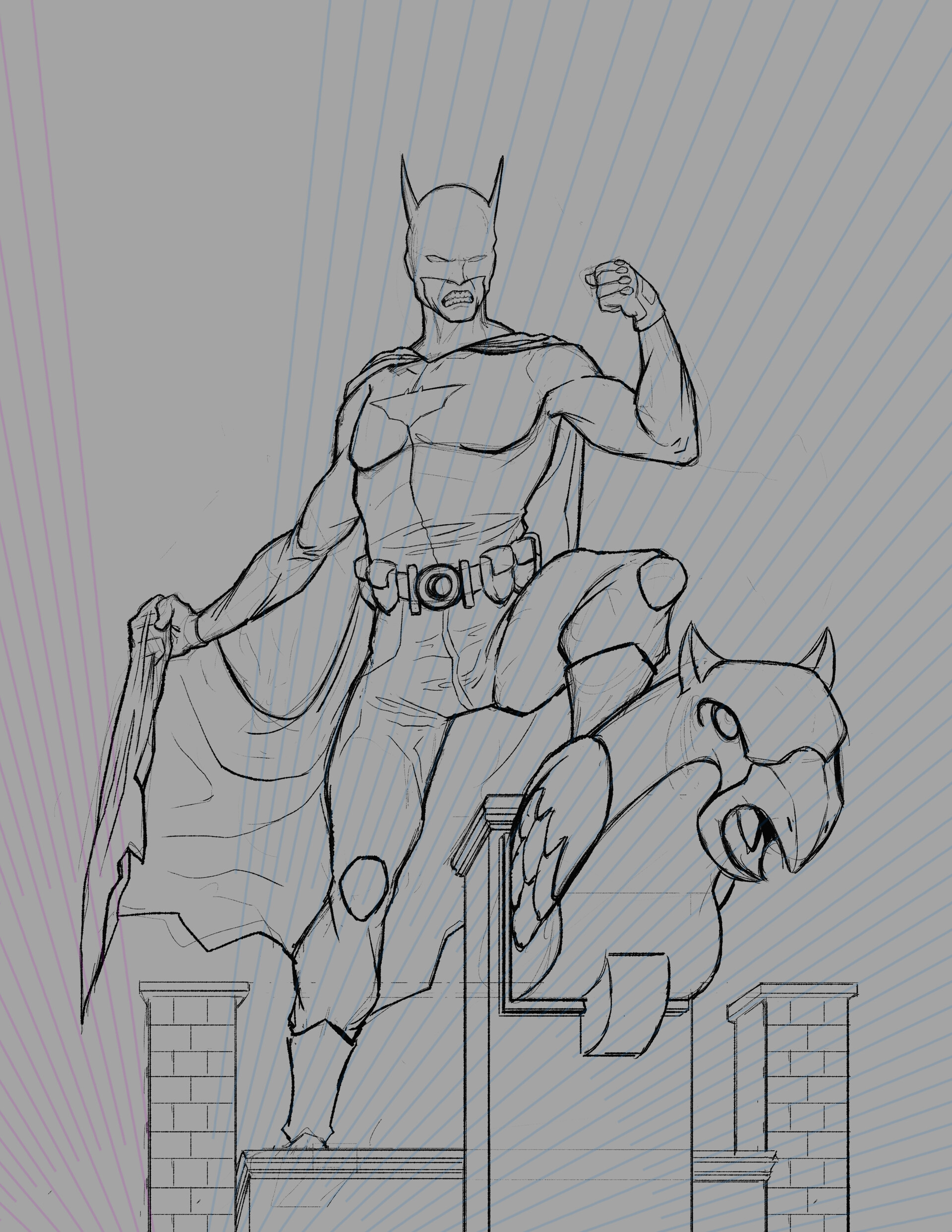 Dan Lawrence Gamido - Classic Batman
