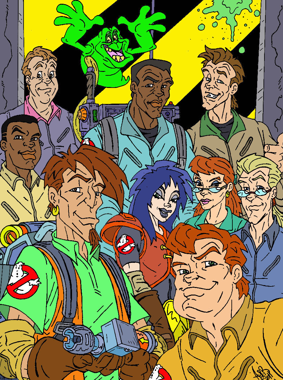 extreme ghostbusters cartoon