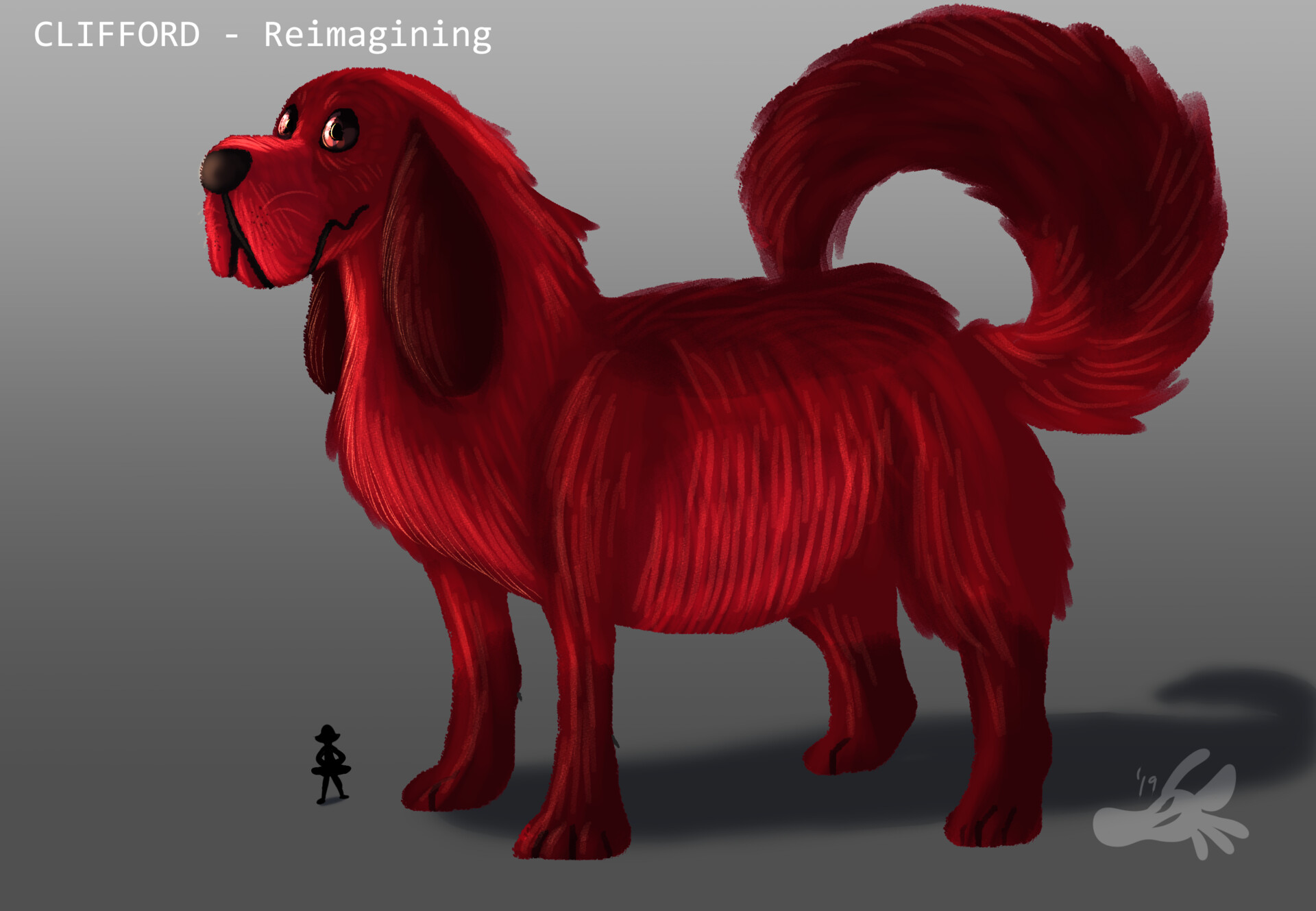 Red dog art sales
