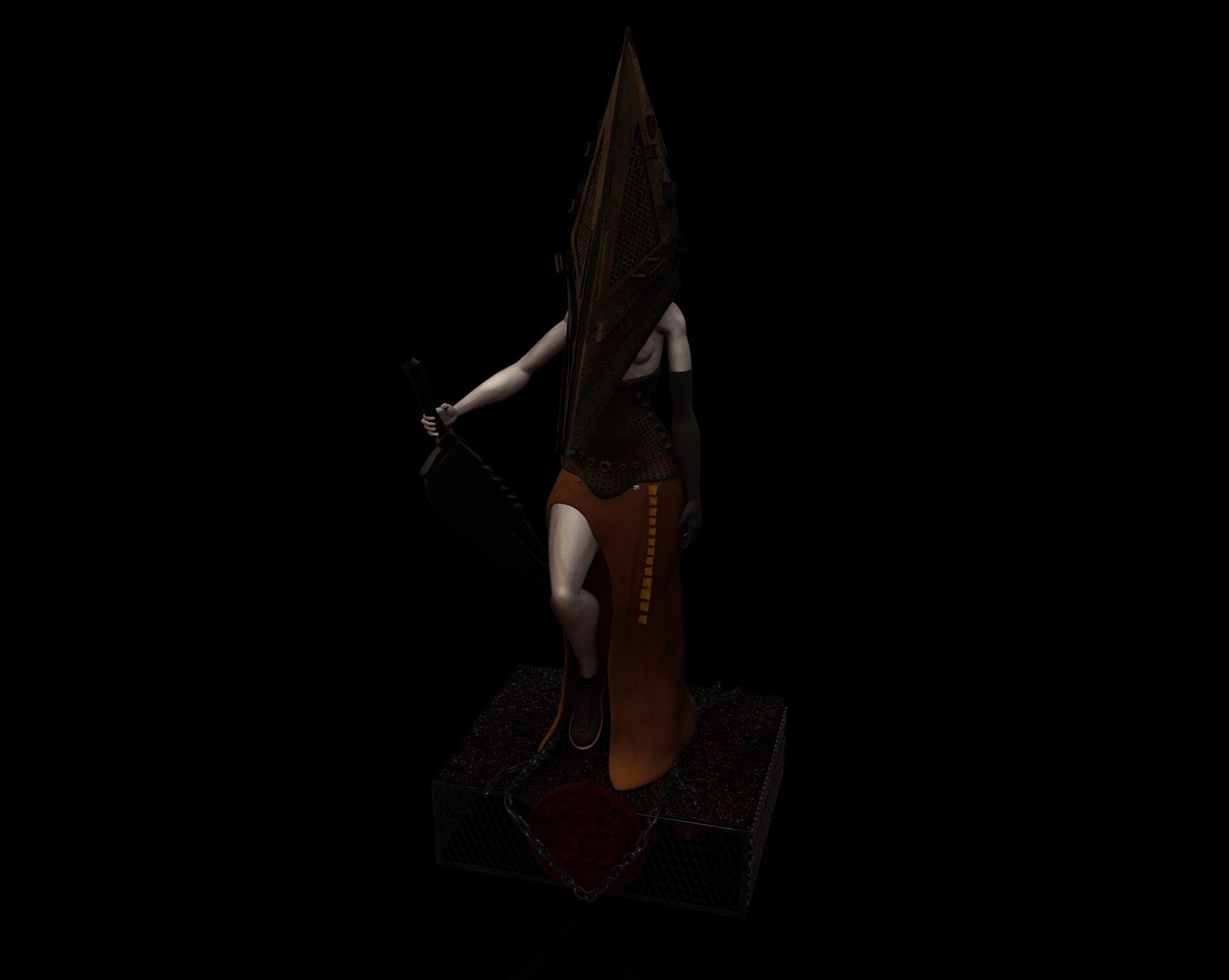 ArtStation - pyramid head in silent hill