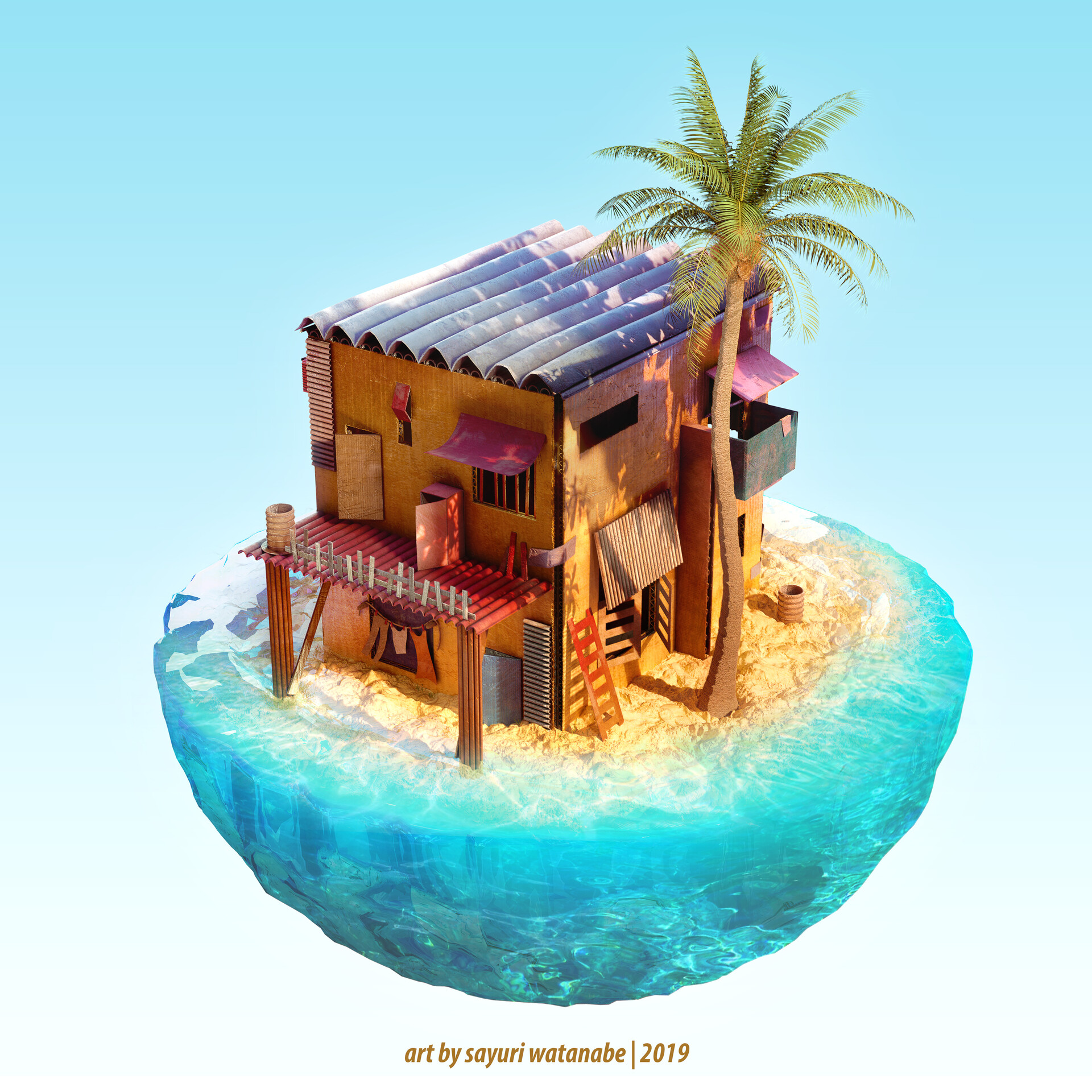 Artstation Beach House