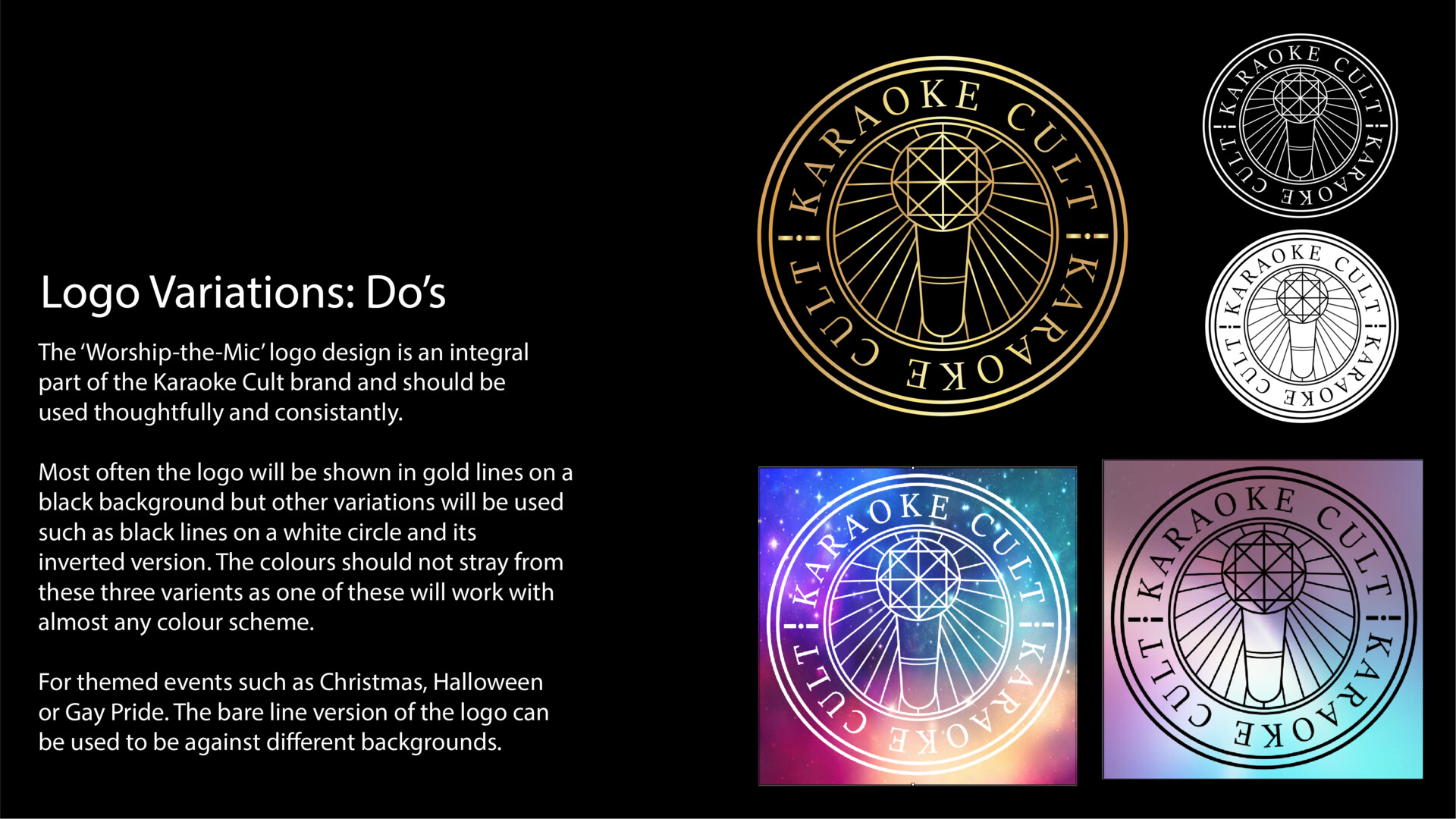 Becka Clark Karaoke Cult Brand Redesign