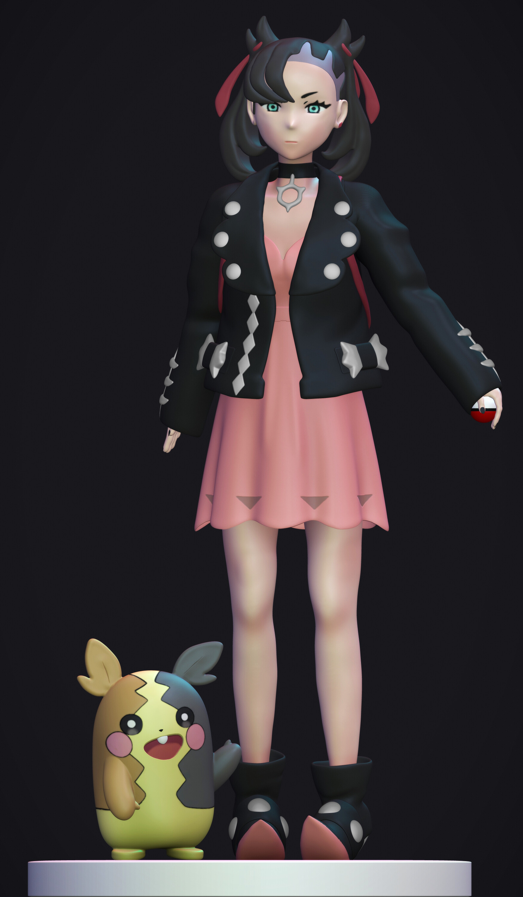 Artstation Marnie Morpeko Edwin Garcia