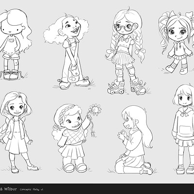 Maisy & Wilbur Concepts - Maisy v1