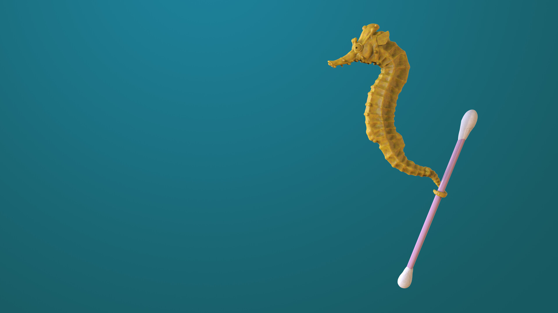 This Is The Story Behind That Tragic, Viral Photo Of A Seahorse Holding A Q-tip: Digital Photography Review | annadesignstuff.com