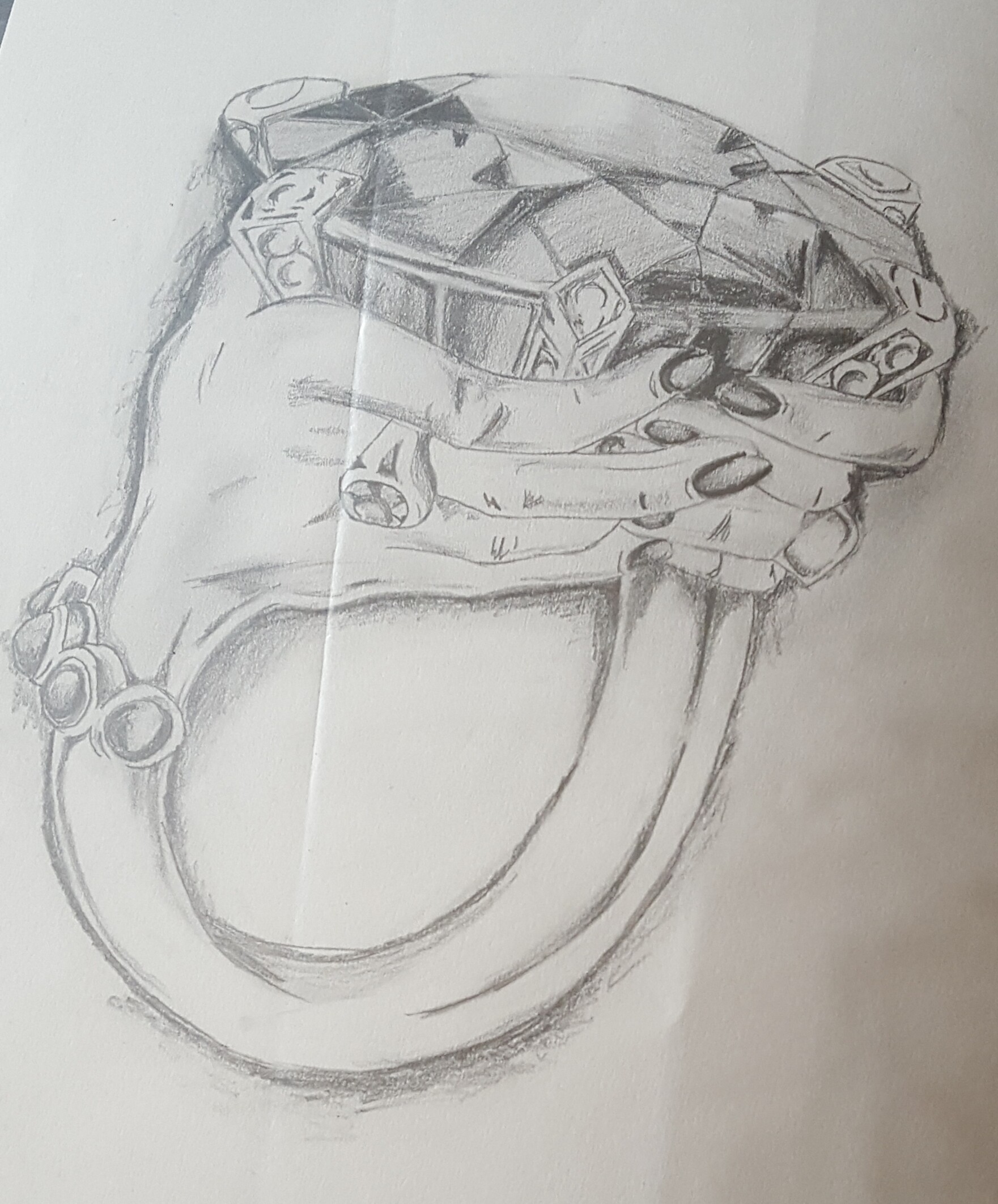 Georgia Wale Wrath Ring Sketch