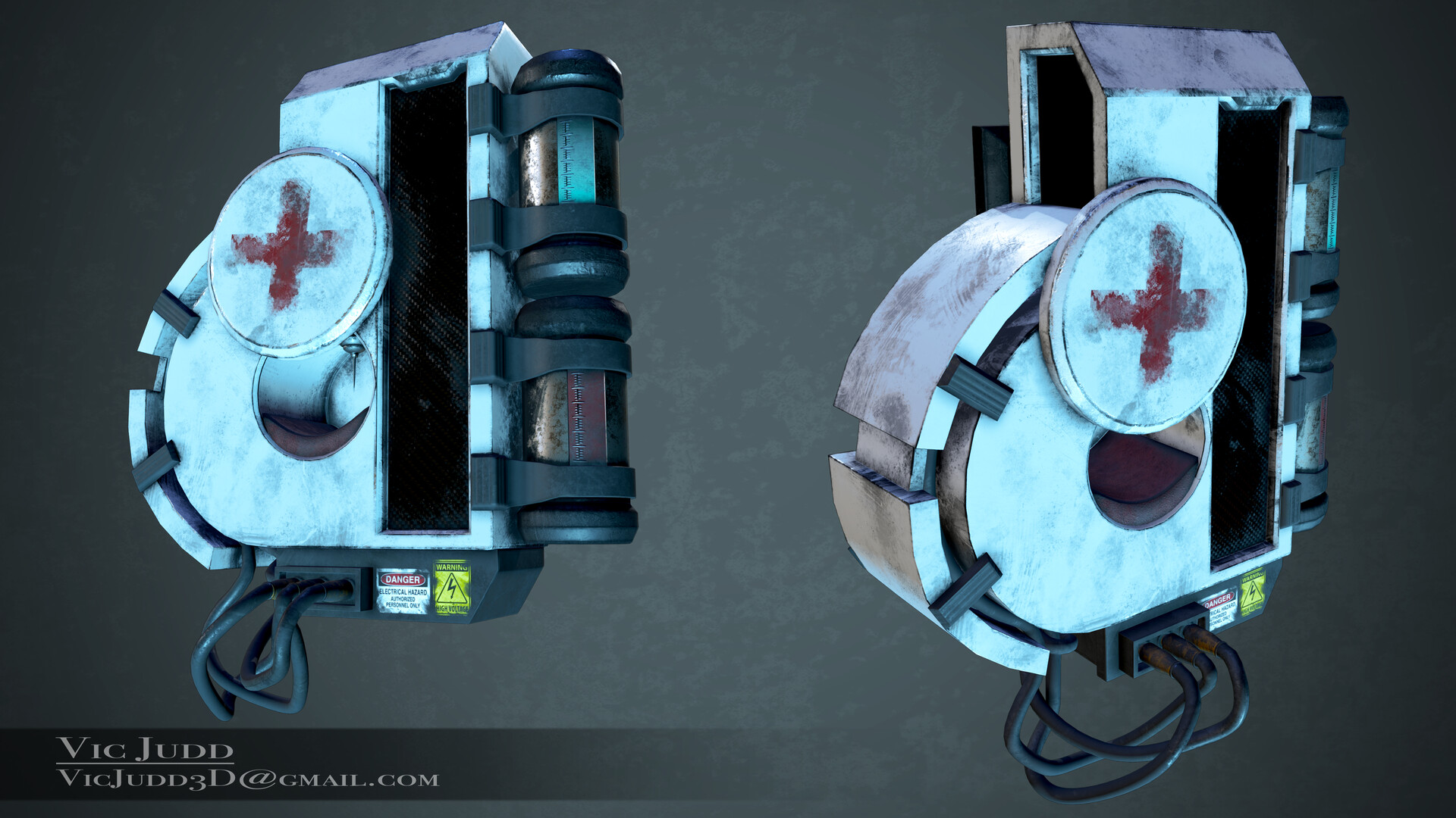 ArtStation - Wall Mounted Medkit