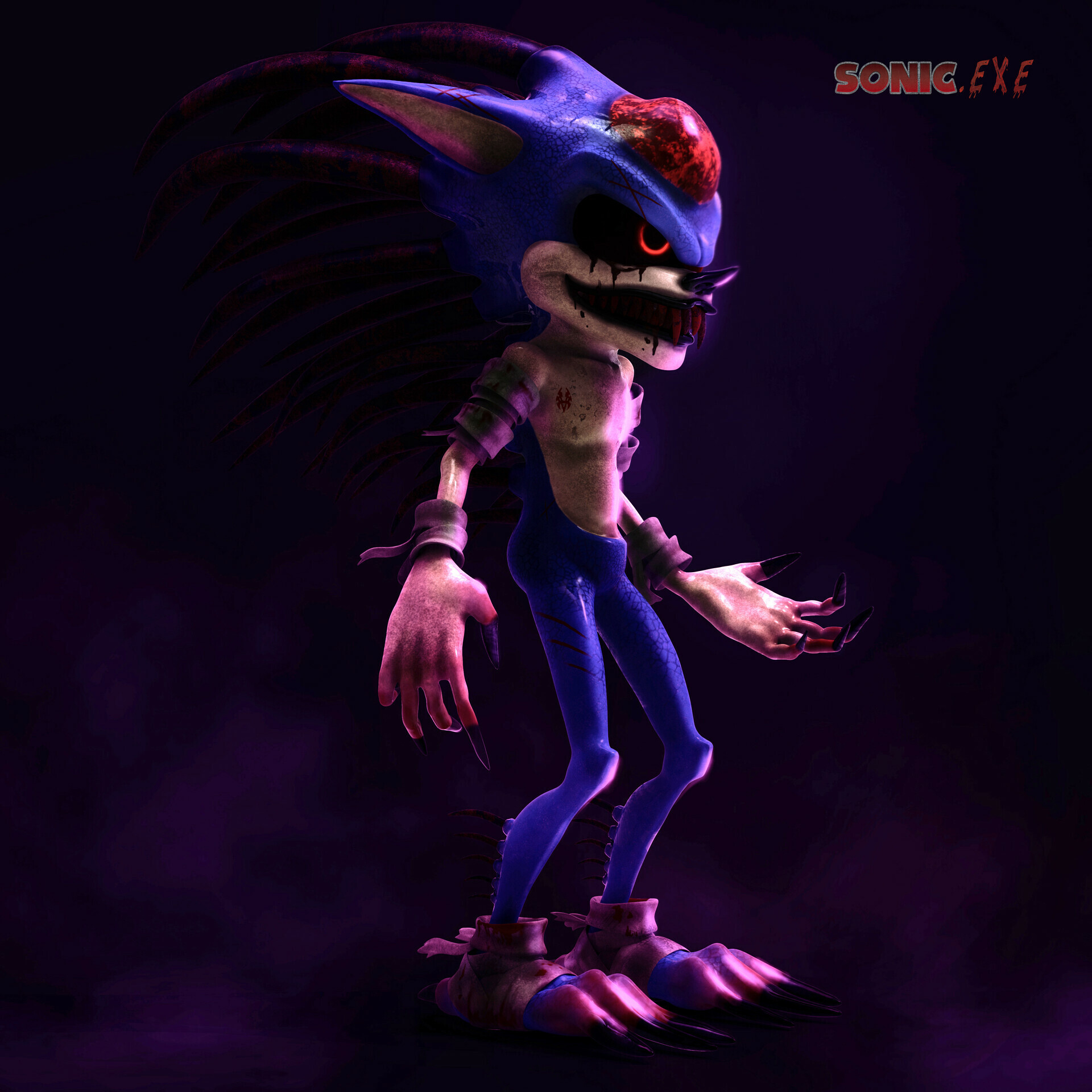 Artstation Sonic Exe Victoria Vancleef