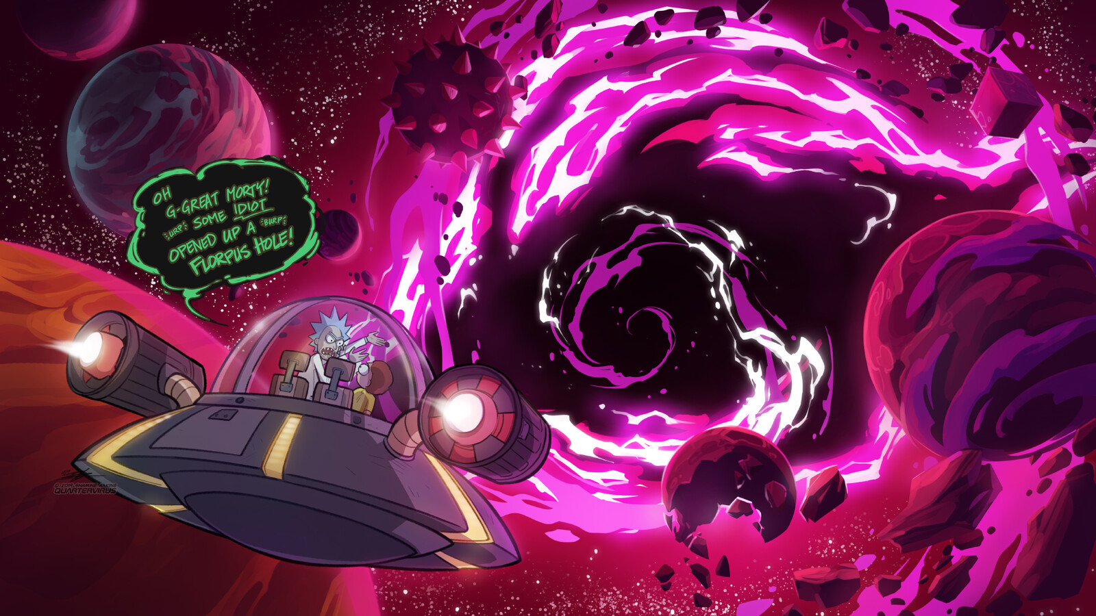 Yeah, I saw your Justin Roiland cameo. Don't think I'm the only one hoping for an Invader Zim/Rick and Morty crossover episode now ...