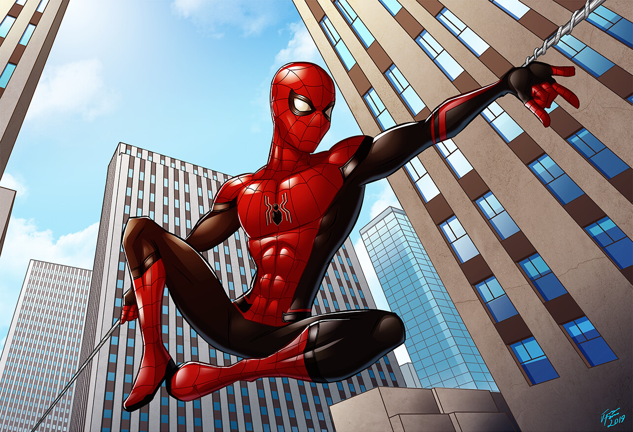 Artstation Spider Man Far From Home Fan Art Jonathan Torres