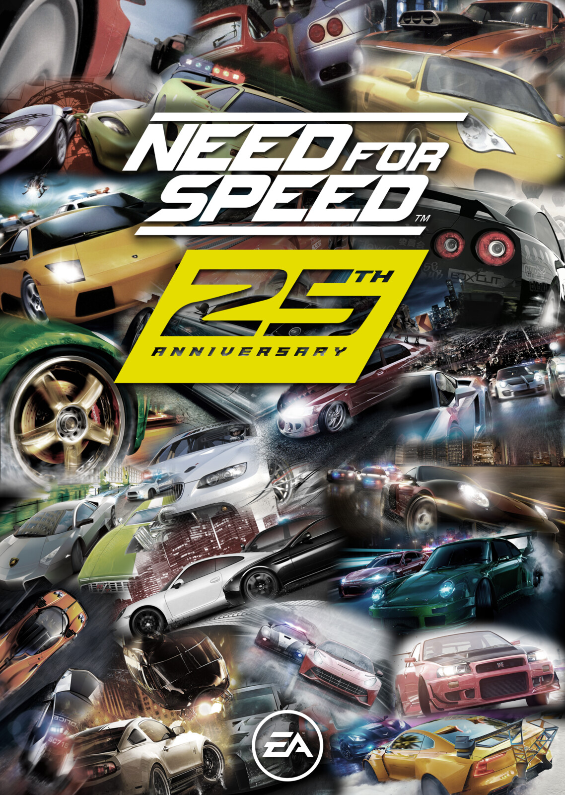 Need for Speed 25th Anniversary Booklet (Concept Cover)