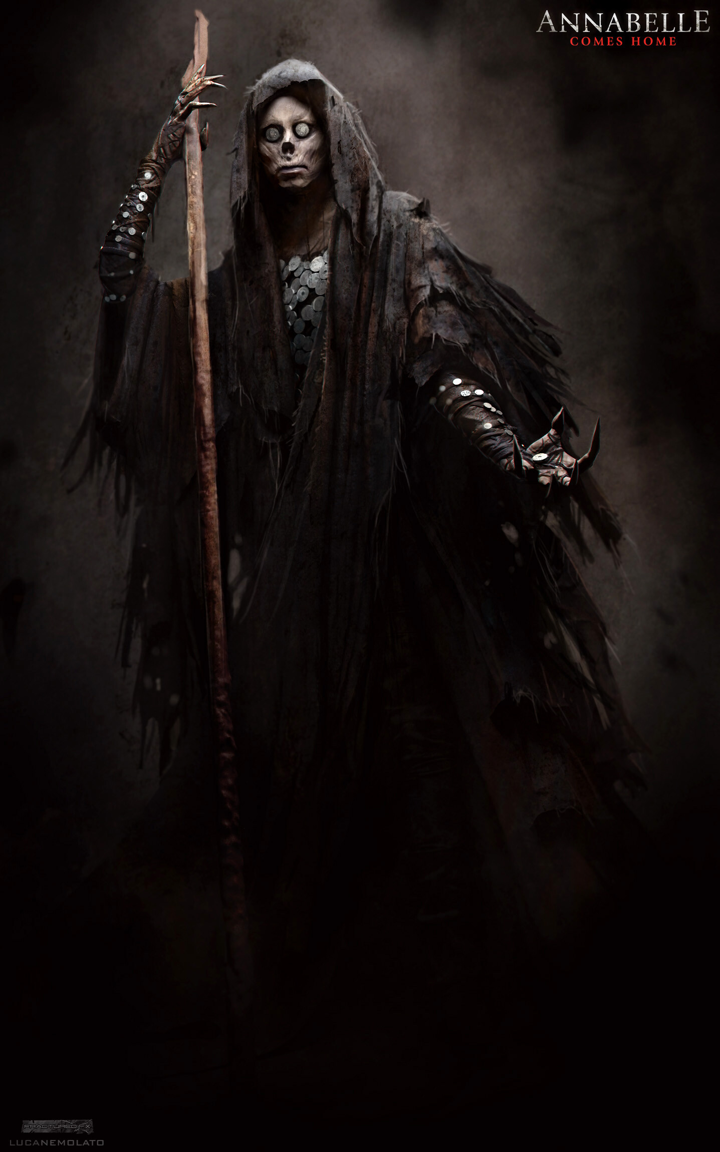 Artstation Annabelle Comes Home Ferryman Luca Nemolato Determined to keep annabelle from wreaking more havoc, demonologists ed and lorraine warren bring the possessed doll to the locked artifacts room in their home, placing her safely behind sacred glass and enlisting a priest's holy blessing. ferryman luca nemolato
