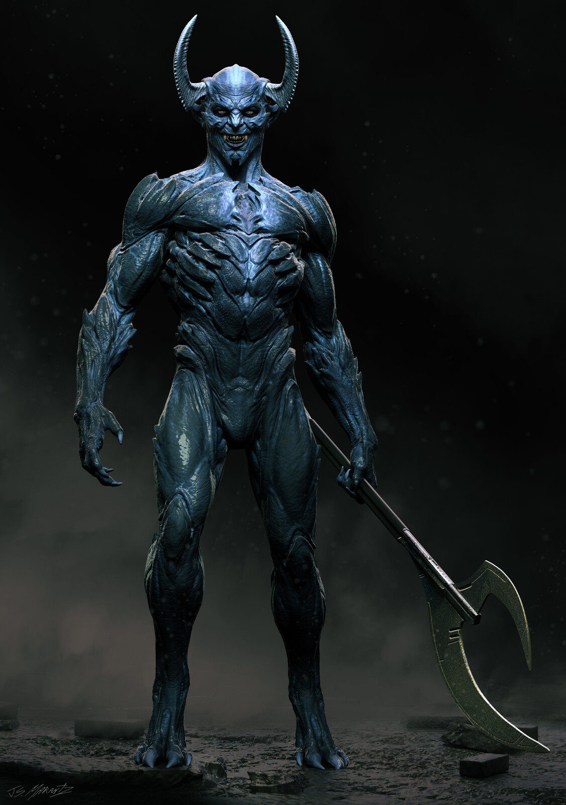 BLUE DEVIL  Designs for Swampthing