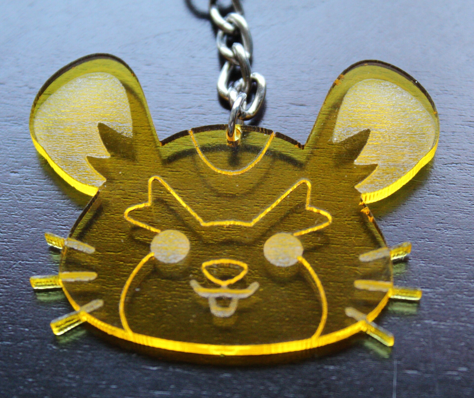 Wrecking ball keychain top
