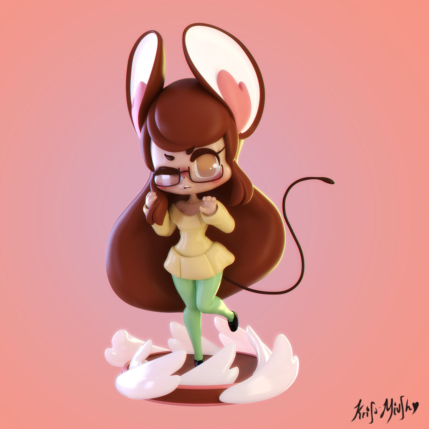 Krisu Miushy Cristian Cagnune Monichi Diives 2d Cute Mouse Moni To 3d By Me 267 best images about animation reference on pinterest. diives 2d cute mouse moni to 3d by me