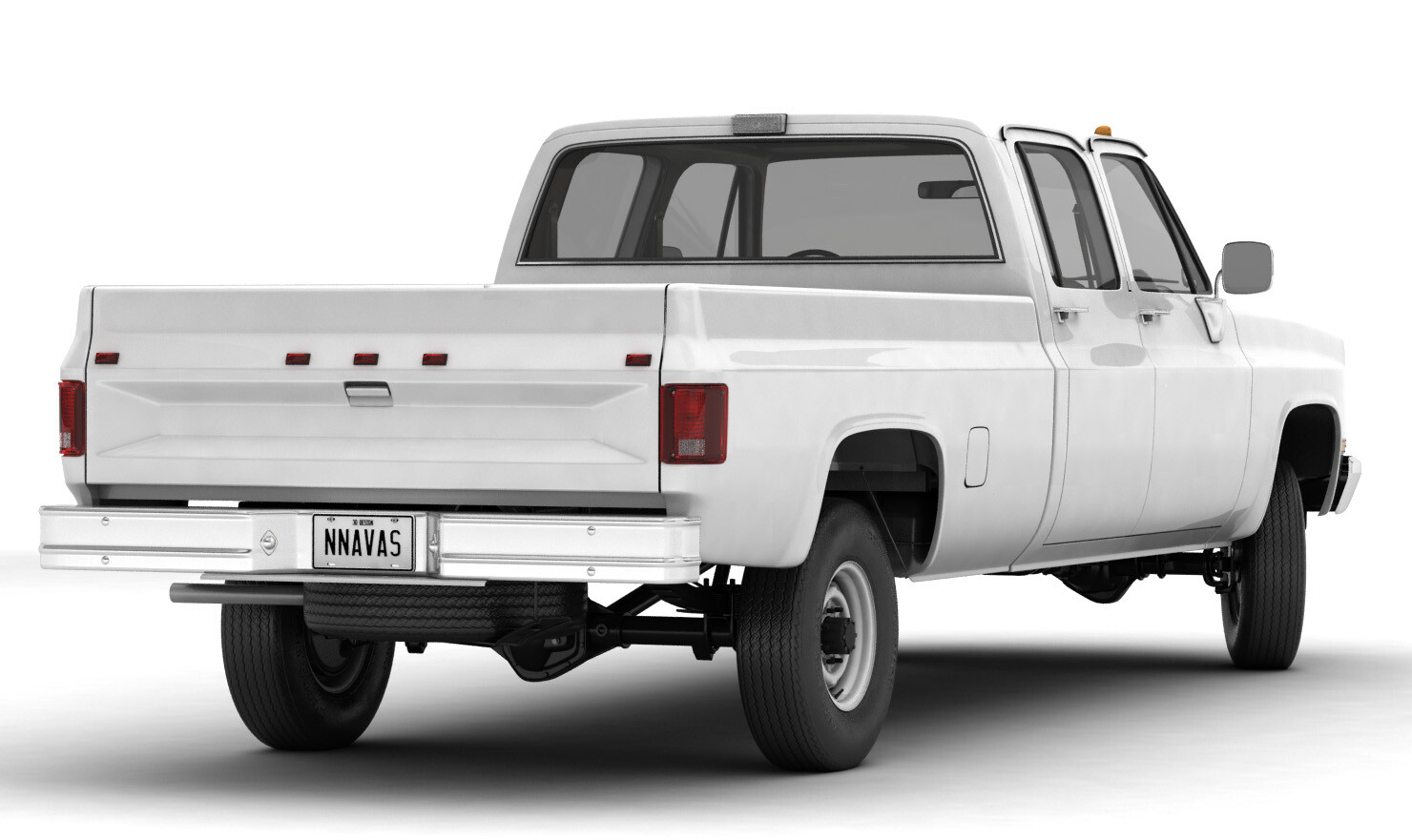 NNAVAS 3D - VINTAGE 4WD CREW CAB PICKUP TRUCK 5 NNAVAS 3D - VINTAGE 4WD CREW CAB PICKUP TRUCK 5