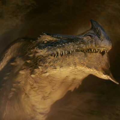 Antonio j manzanedo dragon in his cave manzanedo
